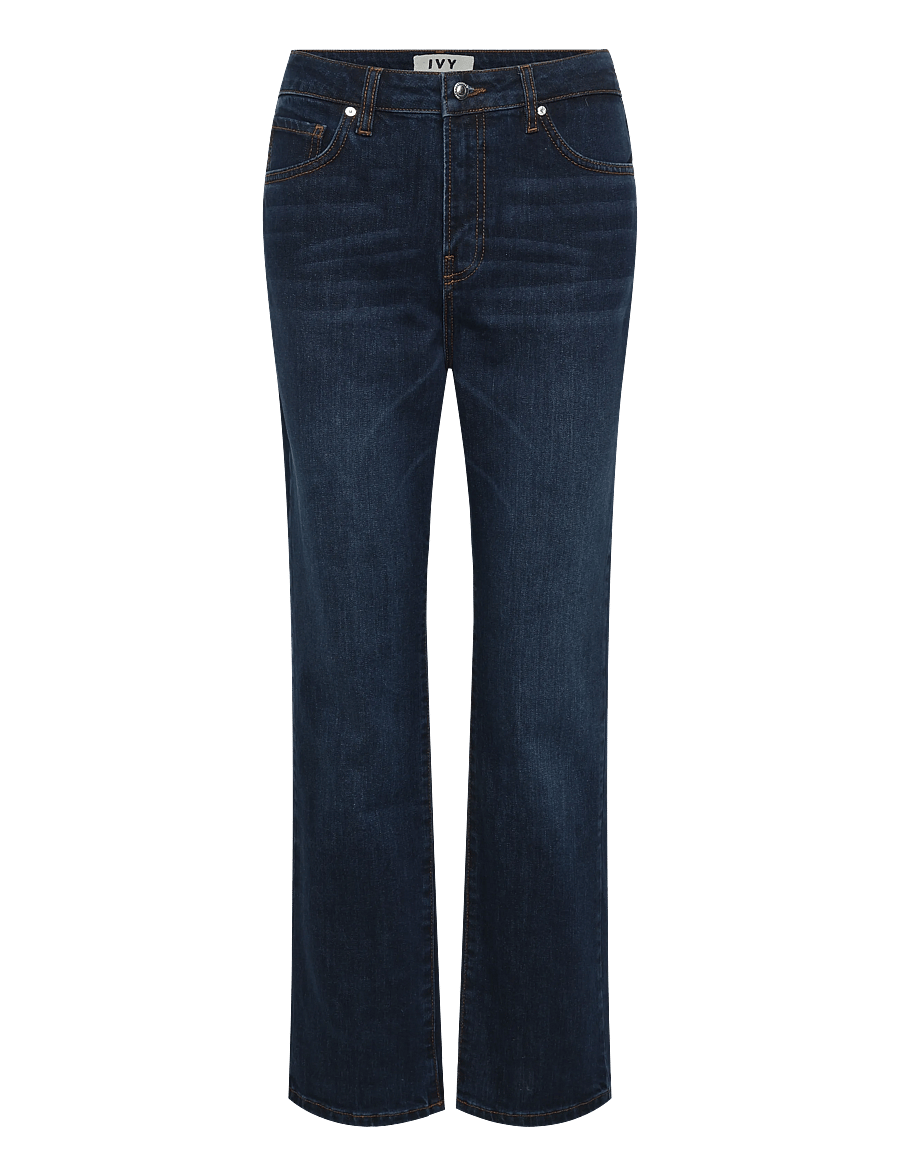 IVY Copenhagen - IVY-Frida Cropped Jeans Wash Dublin - raka jeans - denim blue - 0