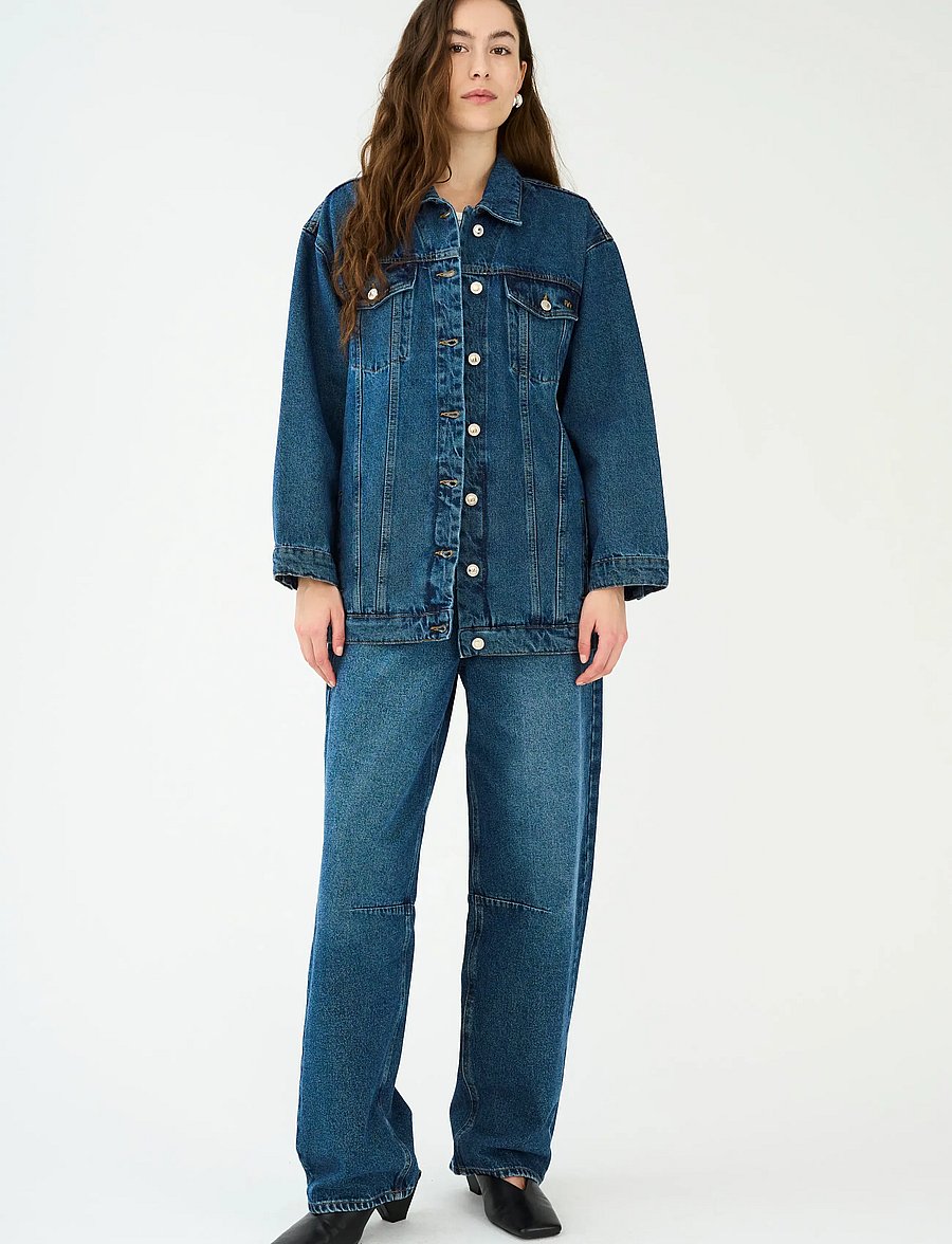 IVY Copenhagen - IVY-Janice Slung Jeans Wash Waterfo - tapered jeans - denim blue - 5