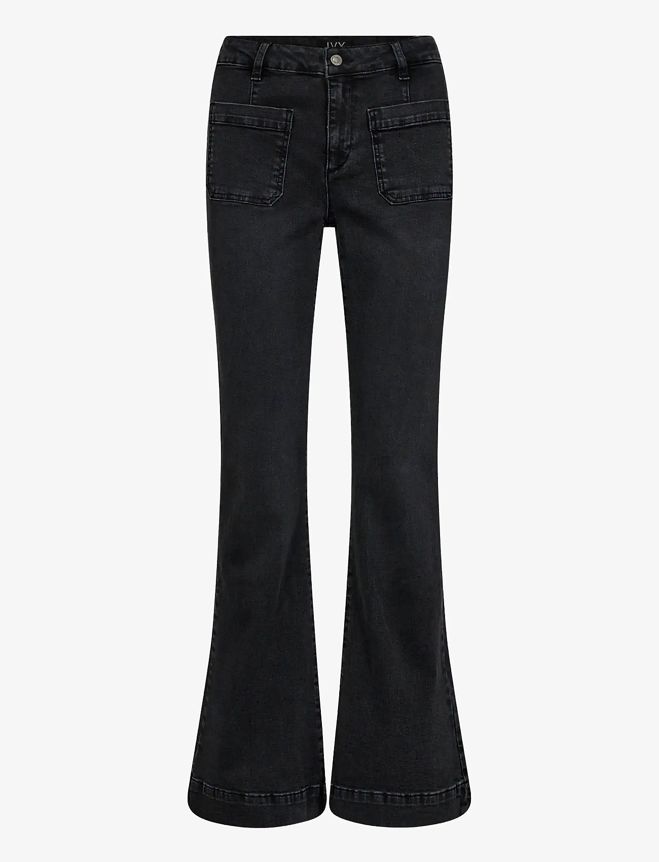 IVY Copenhagen - IVY-Ann Charlotte Jeans Wash Andora - flared jeans - black - 1