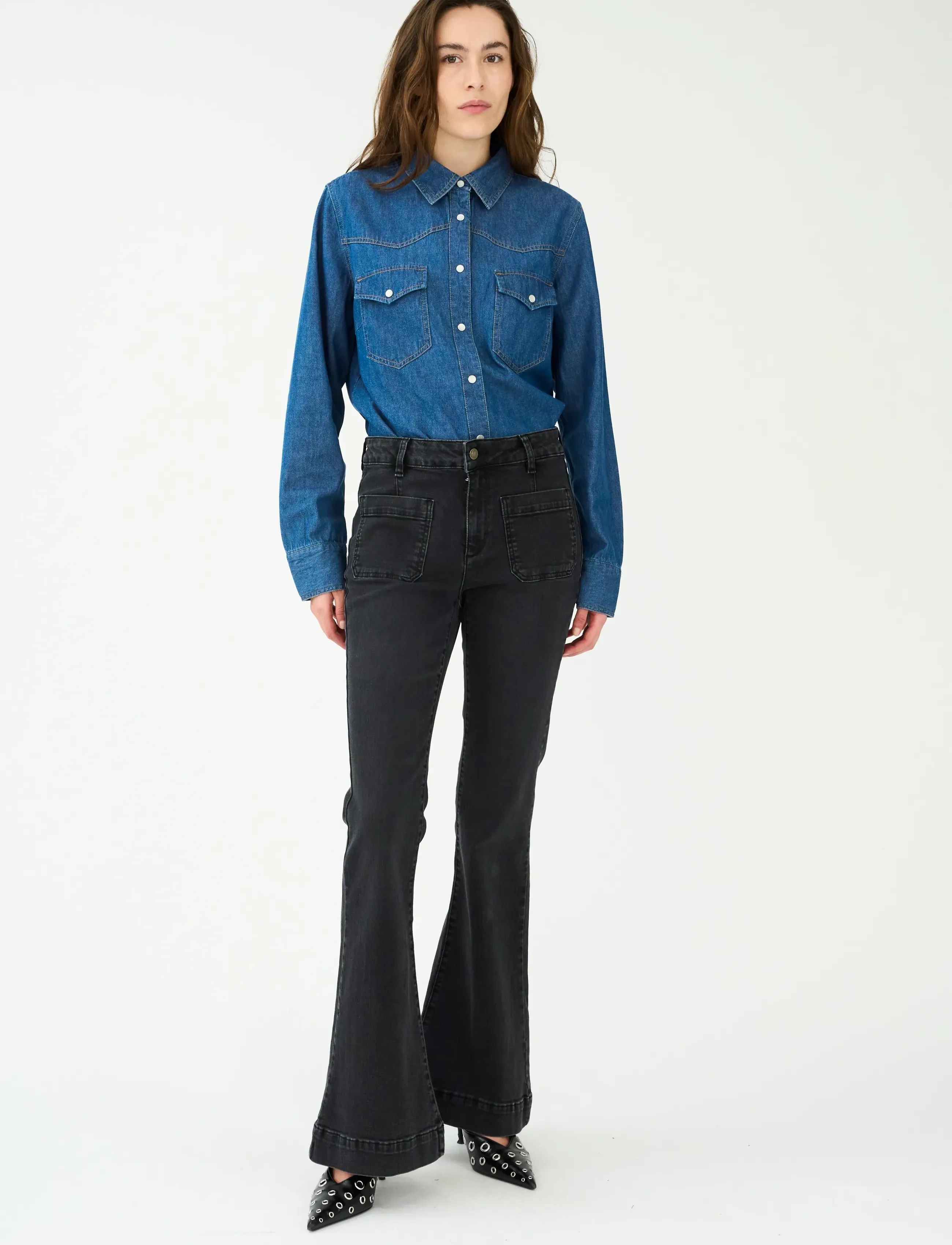 IVY Copenhagen IVY-Ann Charlotte Jeans Wash Andora - Tøj - BLACK / black