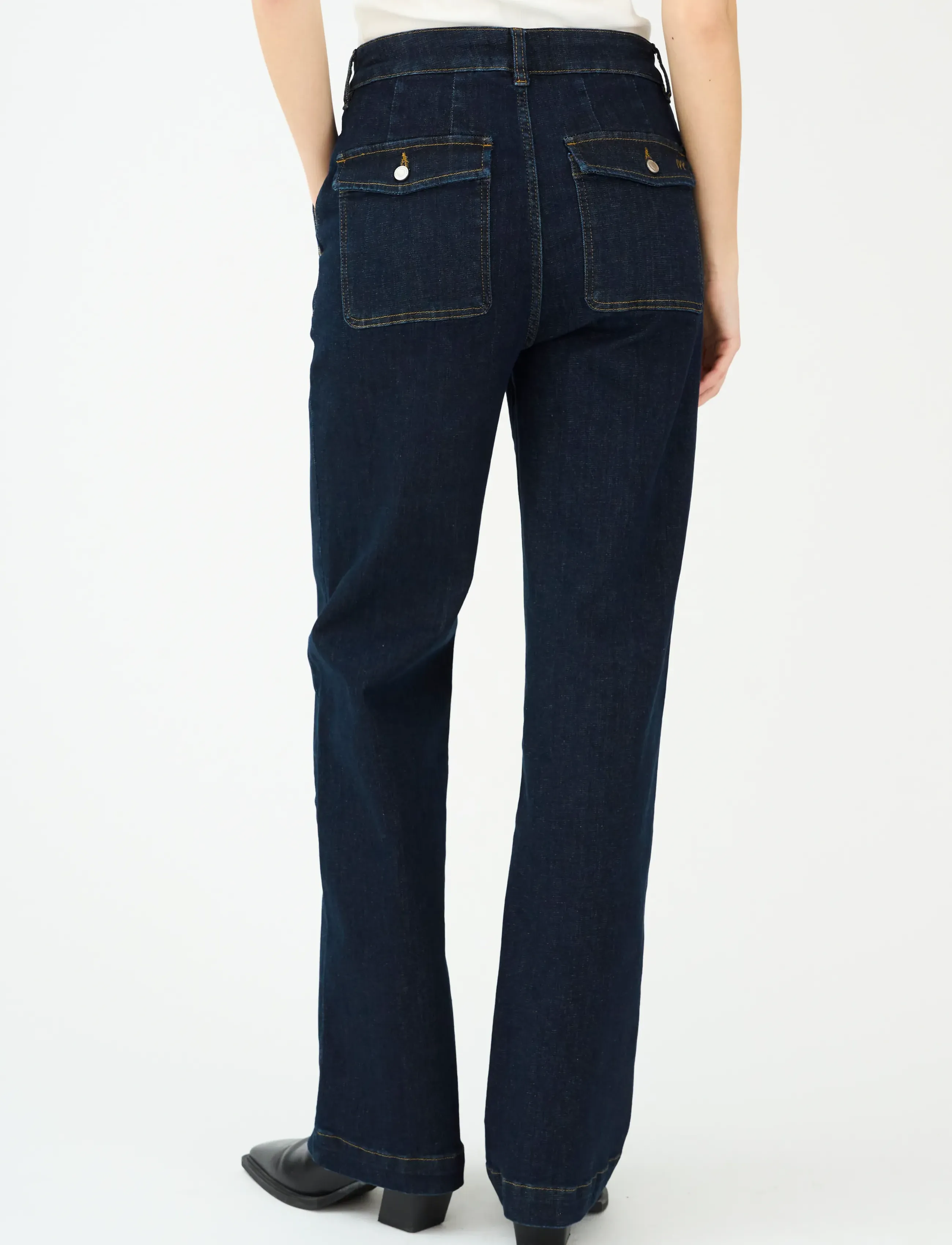 IVY Copenhagen - IVY-Augusta French Jeans Wash Undon - jeans slim - denim blue - 4