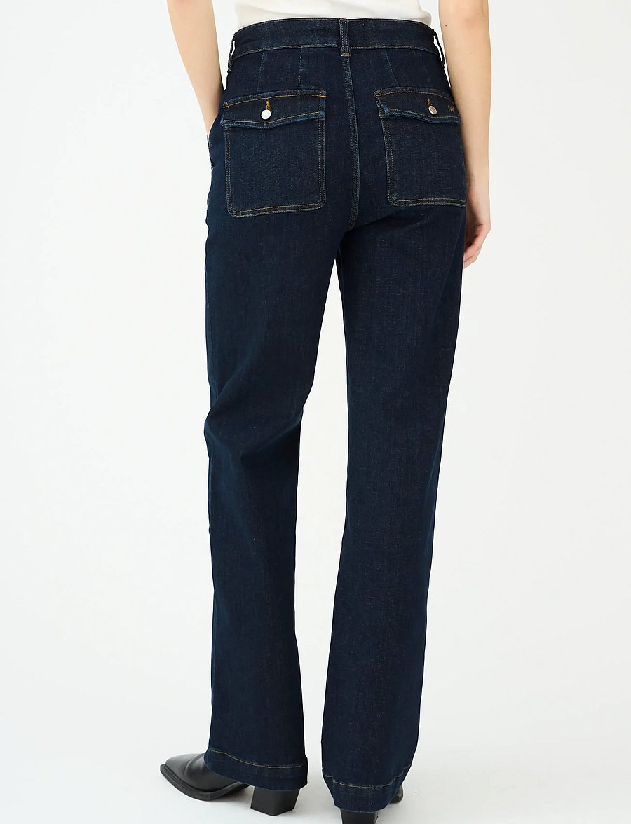 IVY Copenhagen - IVY-Augusta French Jeans Wash Undon - jeans slim - denim blue - 4