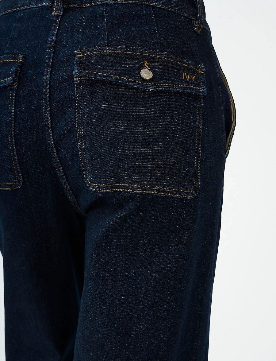 IVY Copenhagen - IVY-Augusta French Jeans Wash Undon - jeans slim - denim blue - 5