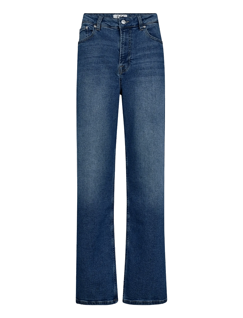 IVY Copenhagen - IVY-Brooke Jeans Wash Navan - hosen mit weitem bein - denim blue - 1