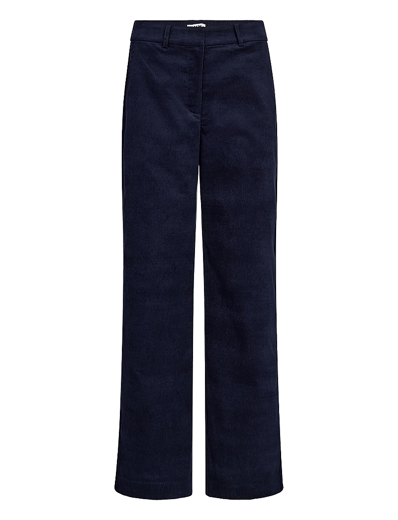 IVY Copenhagen - IVY-Alice Wide Cord Pant - hosen mit weitem bein - deep navy blue - 1