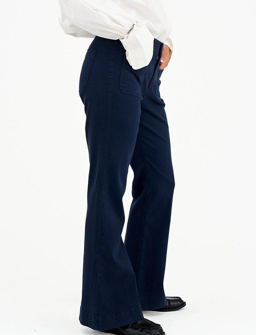 IVY Copenhagen - IVY-Ann Charlotte Jeans Wash Sava C - utsvängda jeans - twilight navy - 3