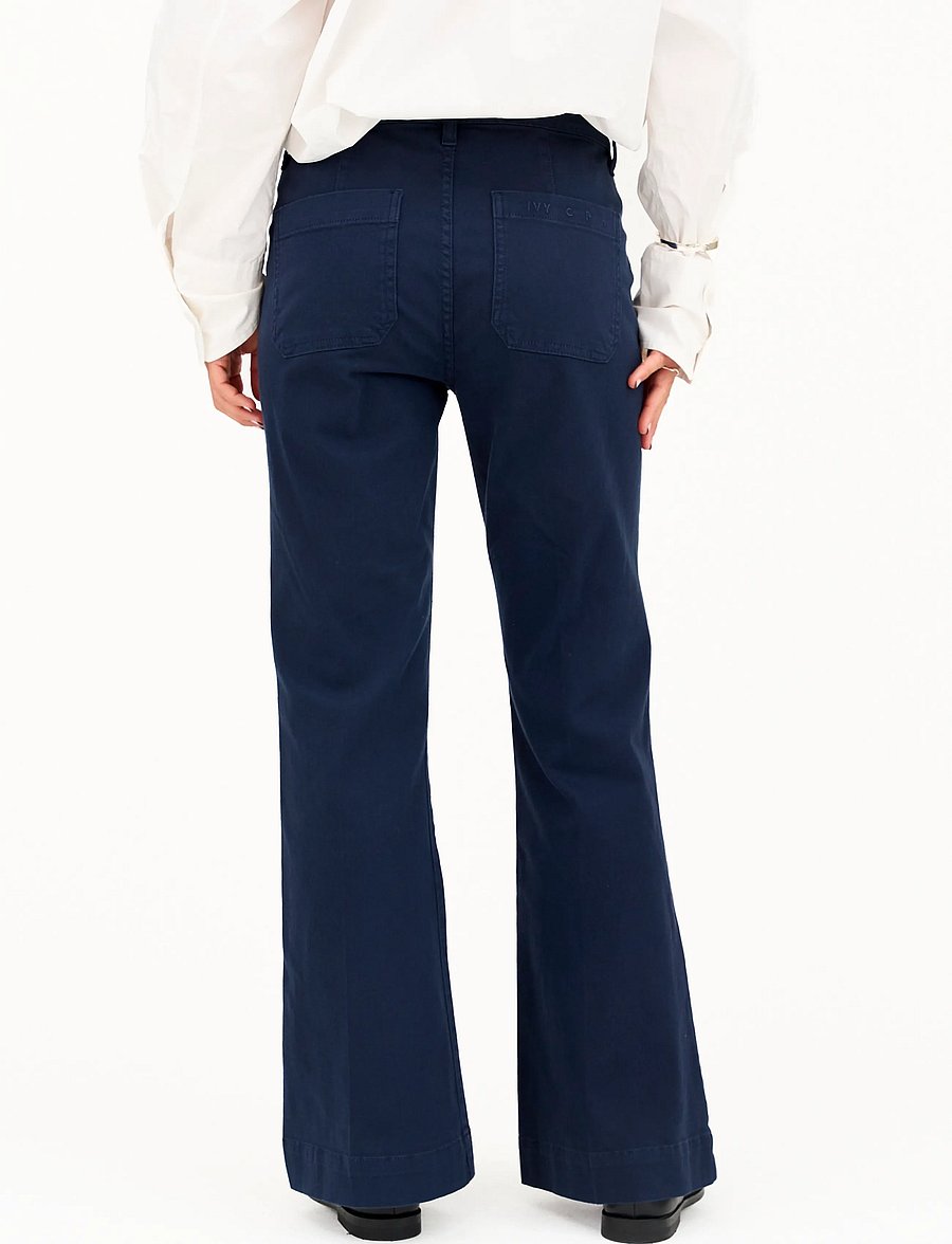 IVY Copenhagen - IVY-Ann Charlotte Jeans Wash Sava C - utsvängda jeans - twilight navy - 5