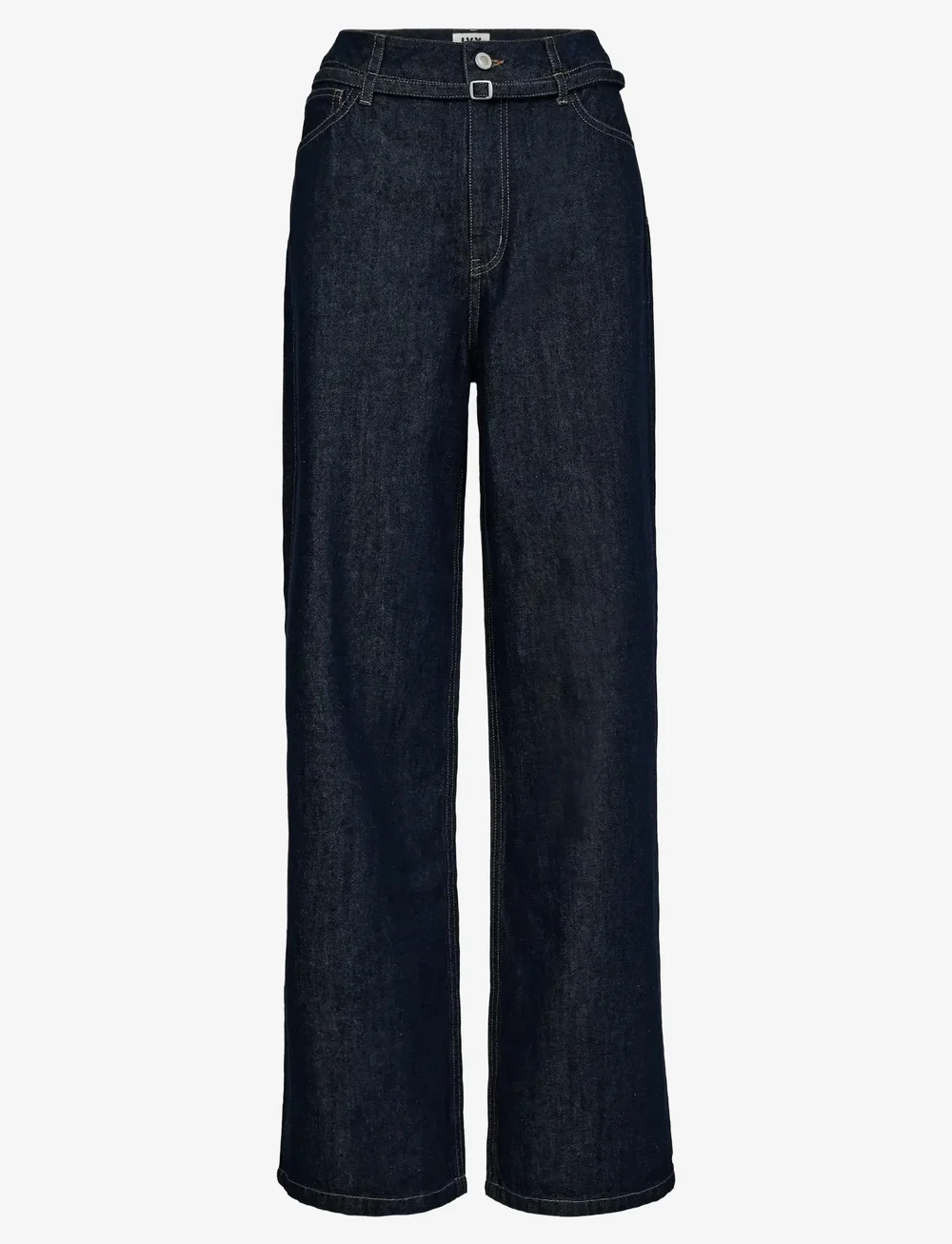 IVY Copenhagen - IVY-Brooke Belted Jeans Wash Manhat - vida jeans - rinse denim - 1