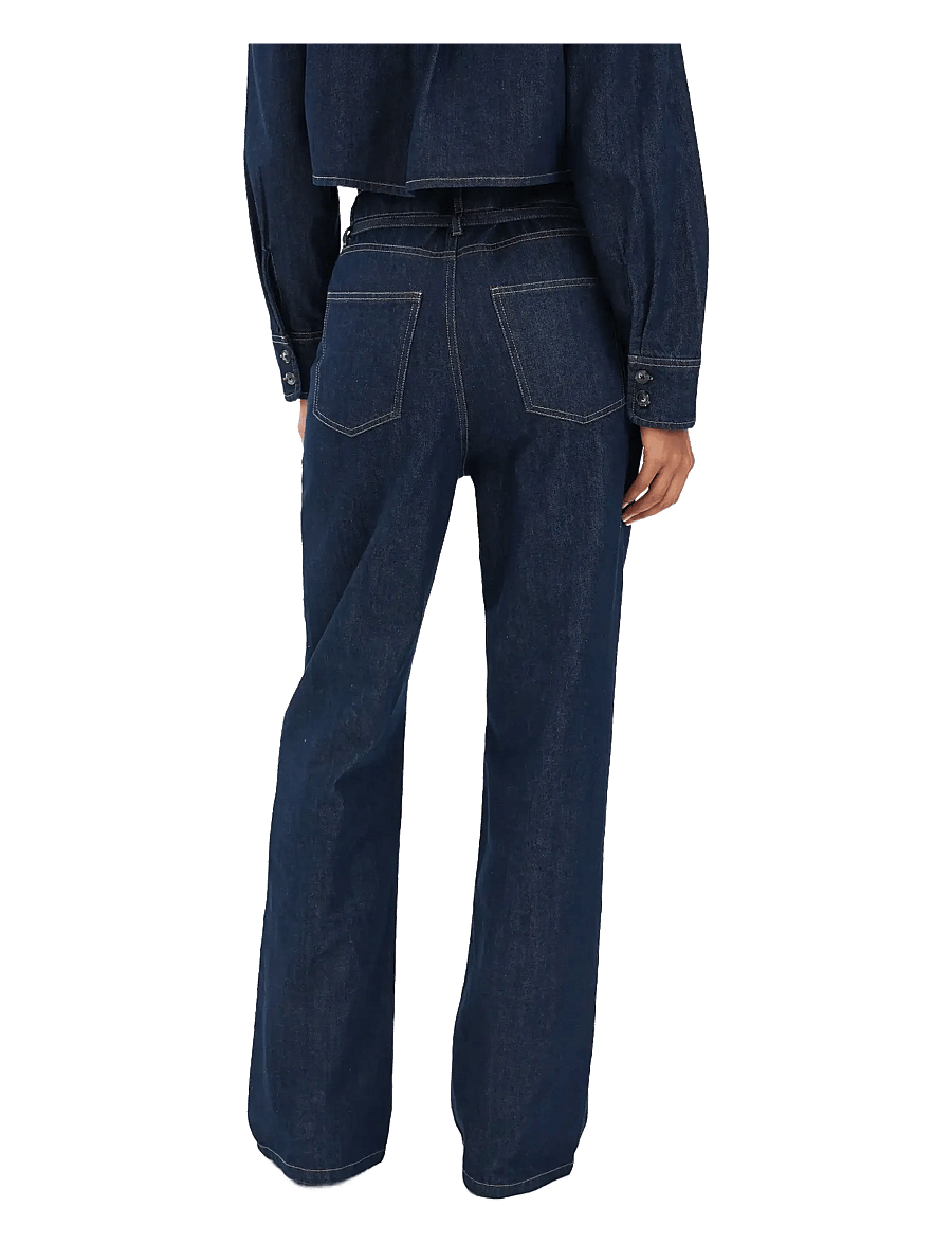 IVY Copenhagen - IVY-Brooke Belted Jeans Wash Manhat - wide leg jeans - rinse denim - 3