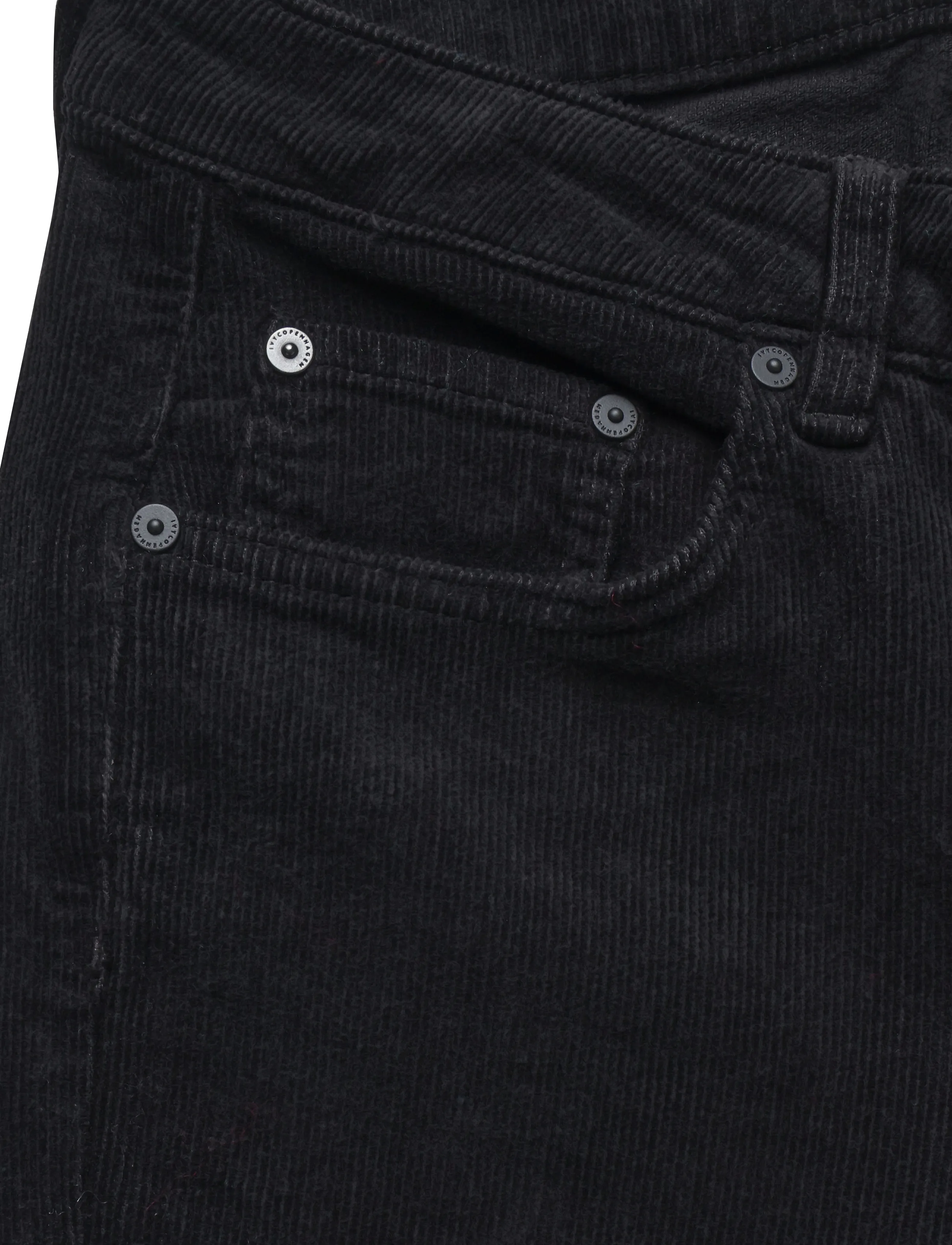 IVY Copenhagen - IVY-Charlotte Jeans Cord. - flared jeans - black - 2