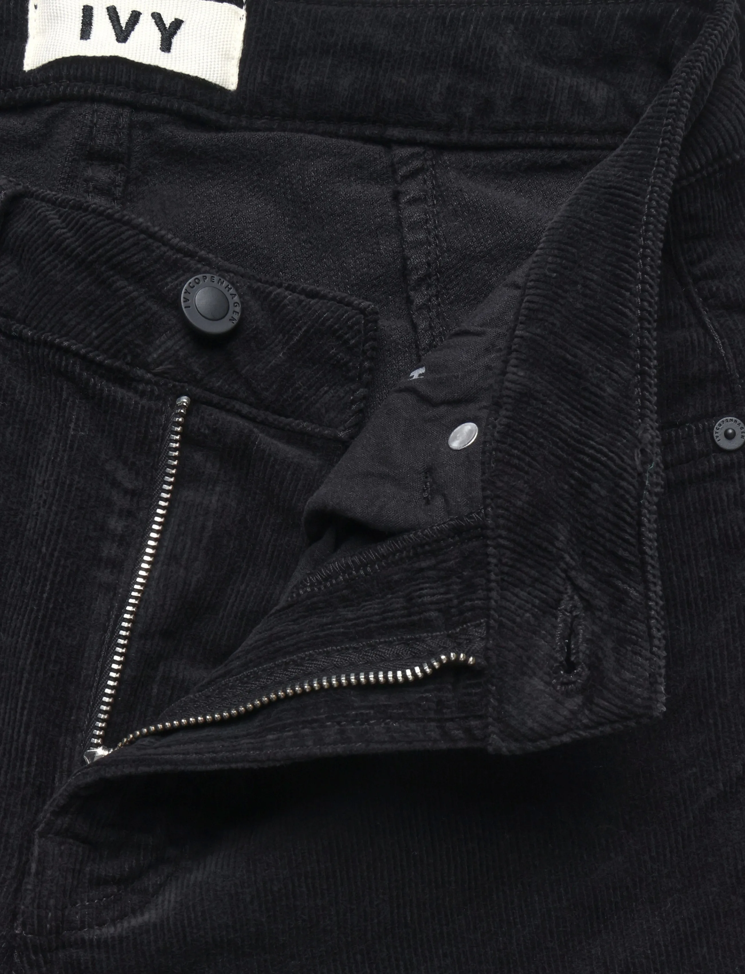 IVY Copenhagen - IVY-Charlotte Jeans Cord. - flared jeans - black - 3
