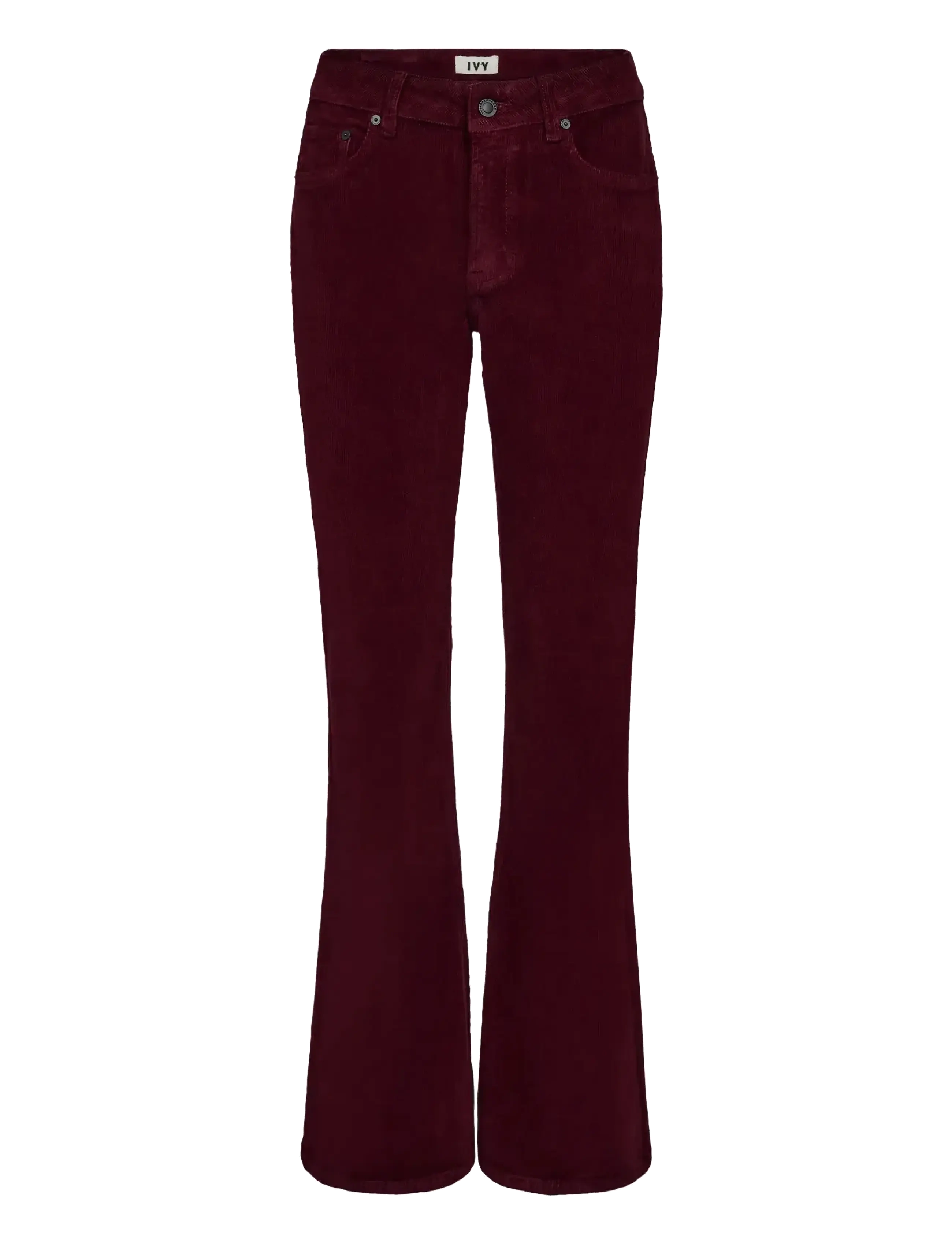 IVY COPENHAGEN Ivy-Charlotte Jeans Cord. Burgundy - 28 - Damen