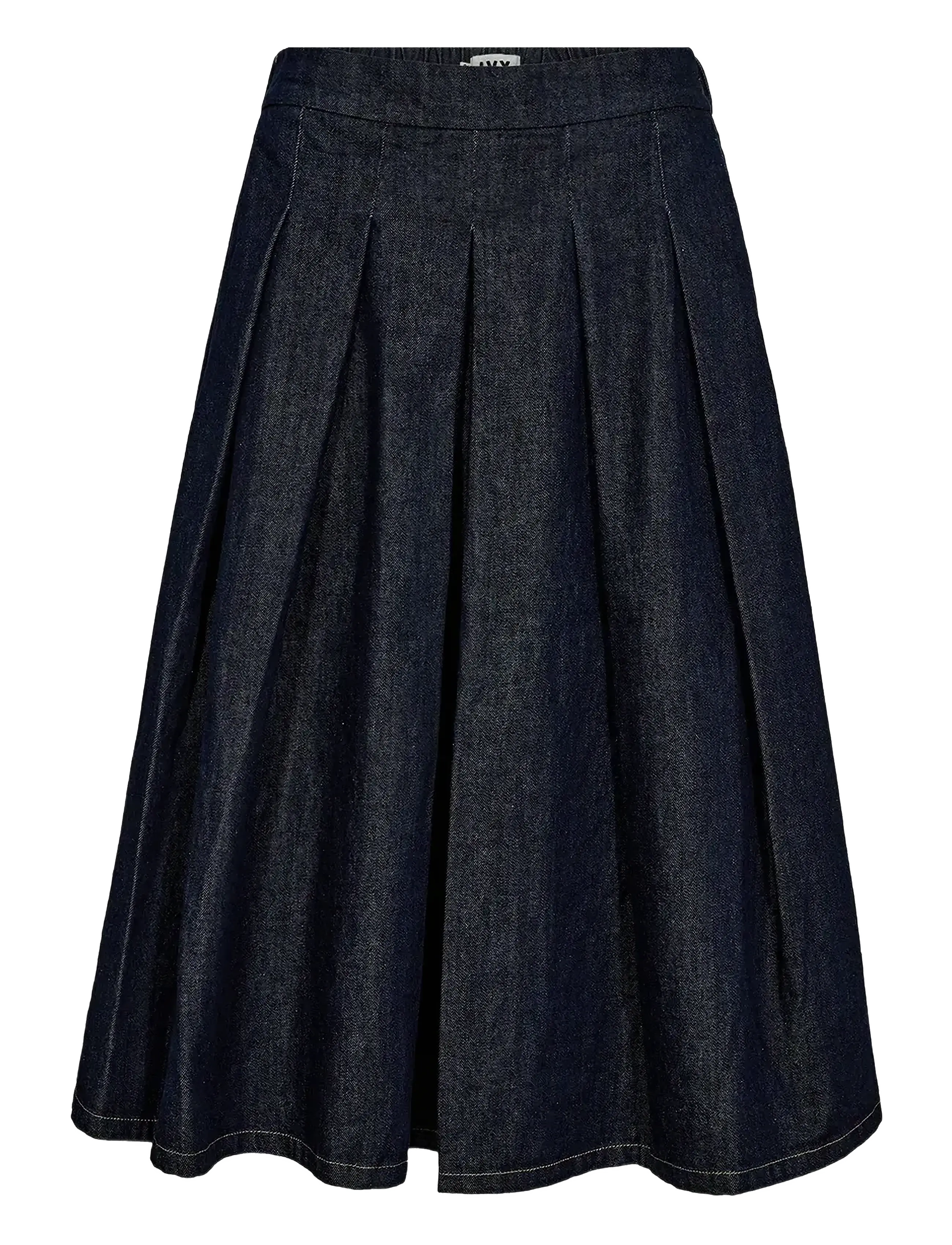IVY Copenhagen IVY-Morisette Solar Skirt Wash Manh - Tøj - RINSE DENIM / navy