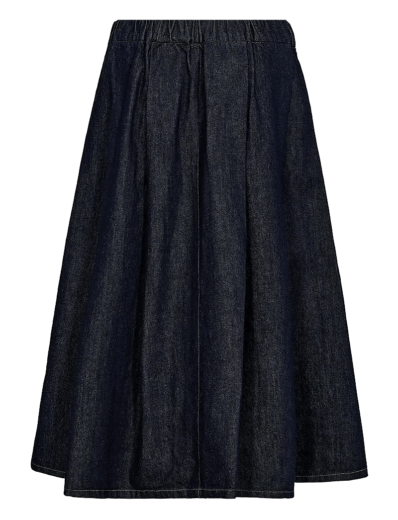 IVY Copenhagen - IVY-Morisette Solar Skirt Wash Manh - midi kjolar - rinse denim - 2