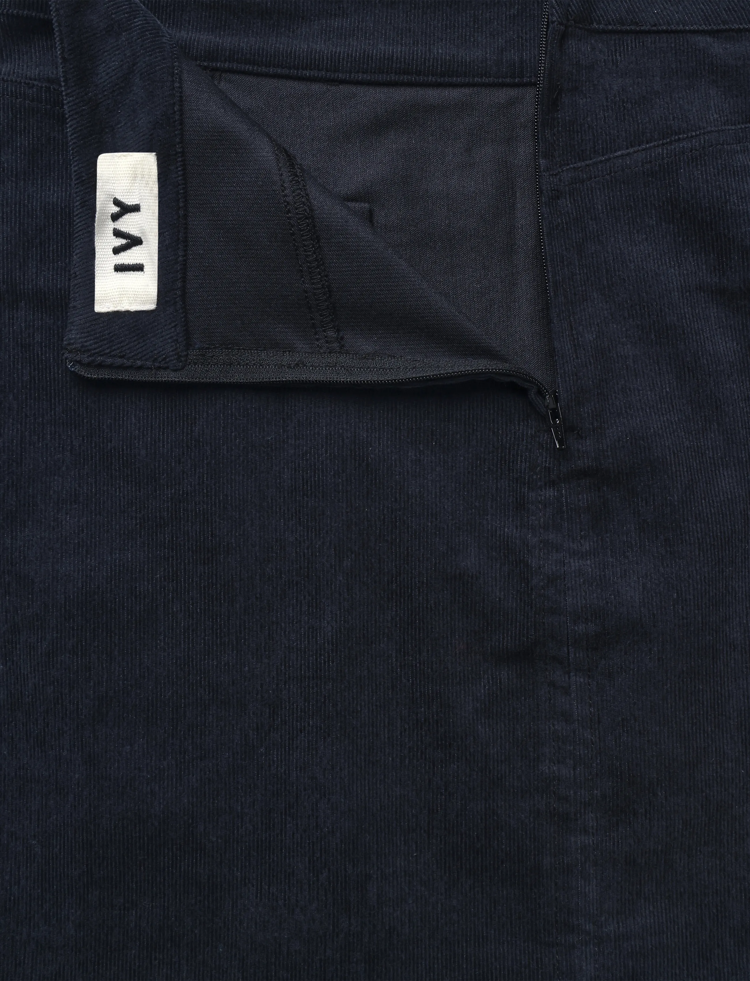 IVY Copenhagen - IVY-Sign Cord Mini Skirt - bleistiftröcke - black - 2