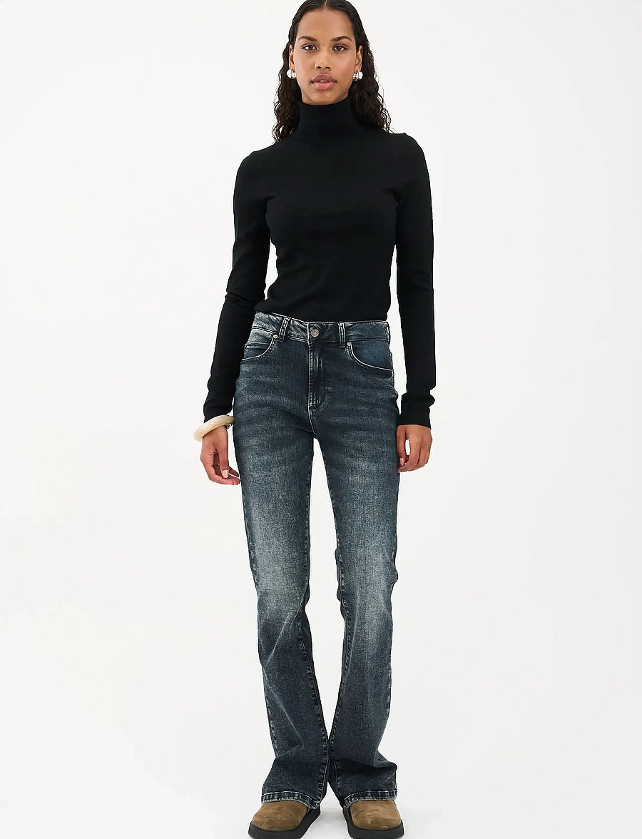IVY Copenhagen - IVY-Tara Jeans Wash Queens Blue - jeans bootcut - denim blue - 0