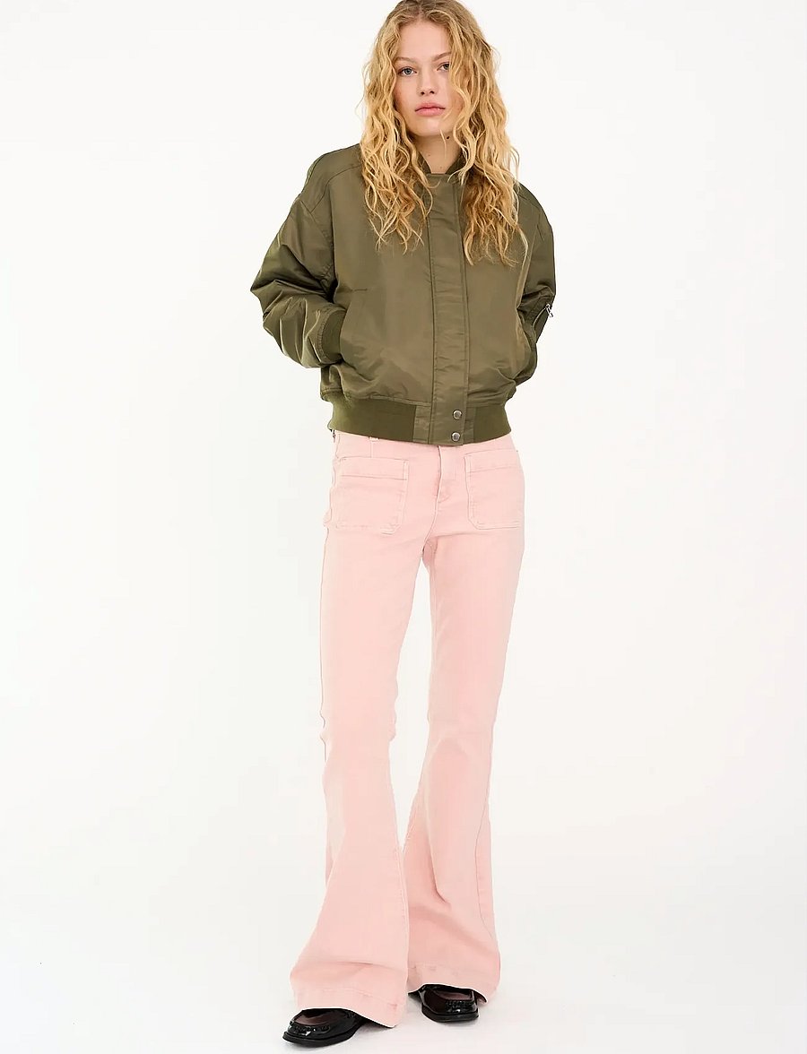 IVY Copenhagen - IVY-Ann Charlotte Jeans PFD - nuo kelių platėjantys džinsai - rose blossom - 0