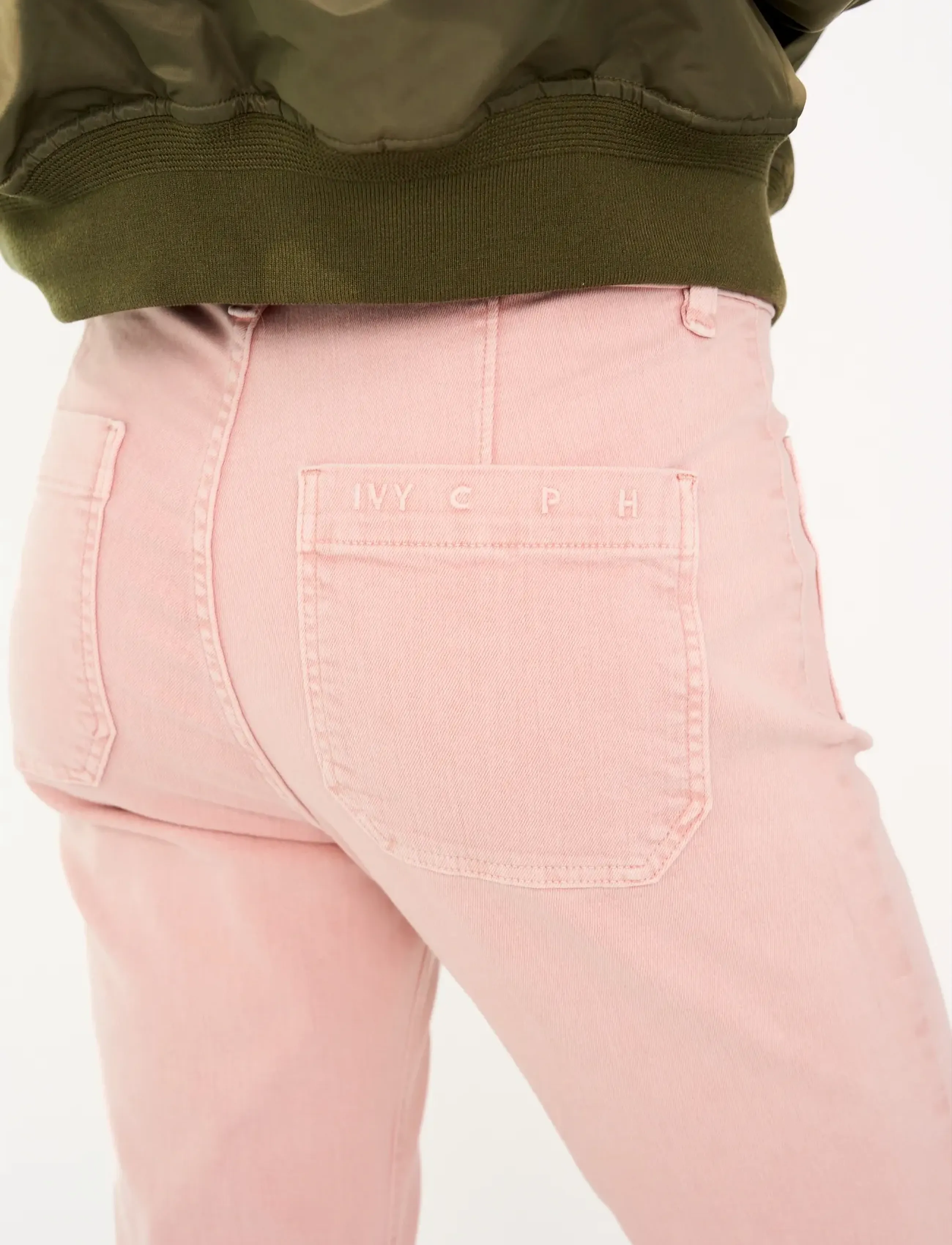 IVY Copenhagen - IVY-Ann Charlotte Jeans PFD - nuo kelių platėjantys džinsai - rose blossom - 5