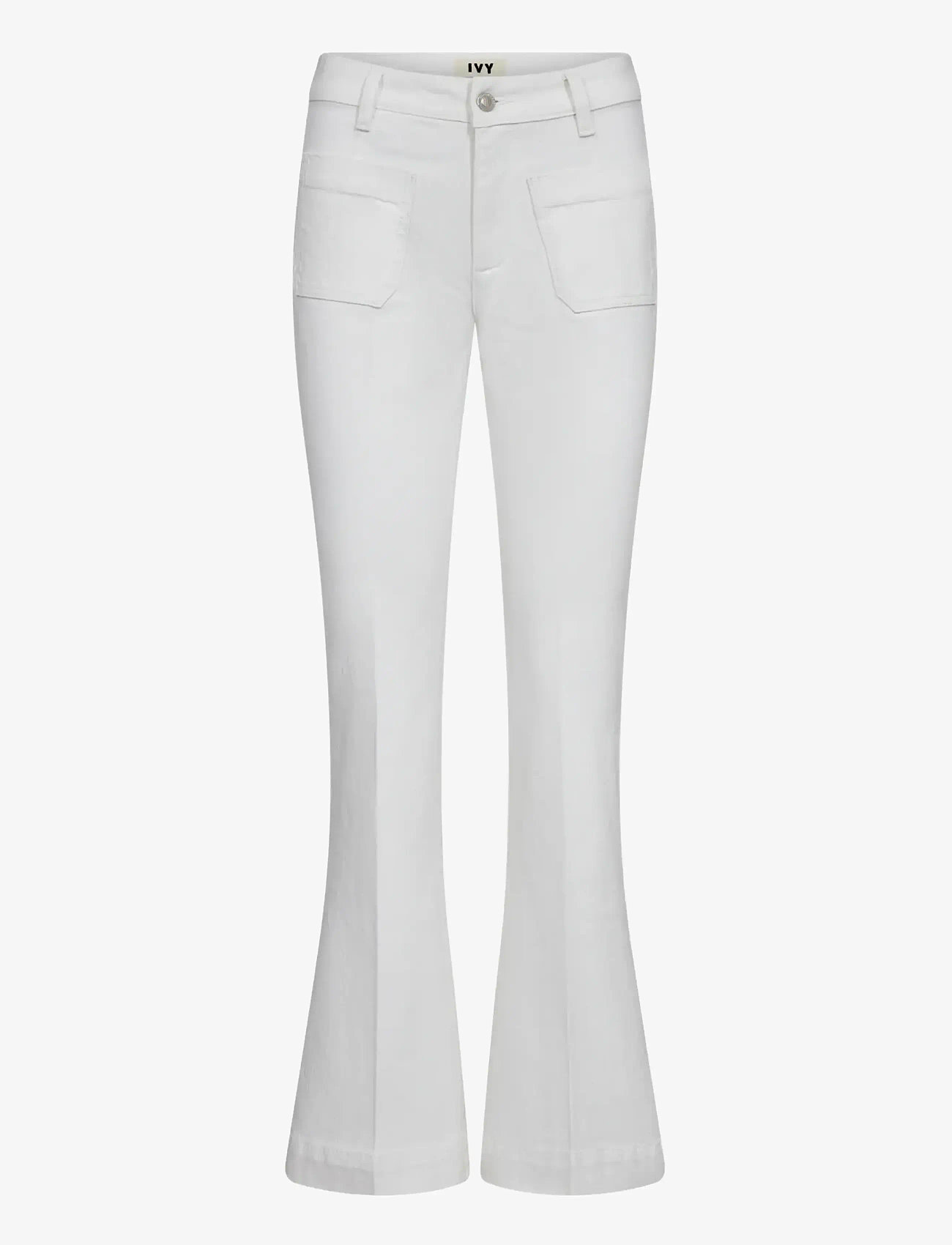 IVY Copenhagen - IVY-Ann Charlotte Jeans Wash Optica - flared jeans - optical white - 1