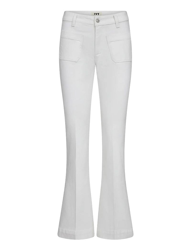 IVY Copenhagen - IVY-Ann Charlotte Jeans Wash Optica - flared jeans - optical white - 1