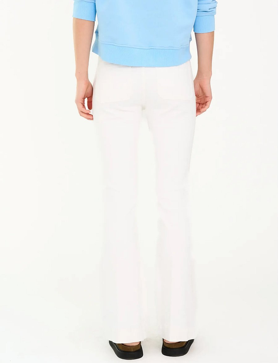 IVY Copenhagen - IVY-Ann Charlotte Jeans Wash Optica - jeans évasés - optical white - 4