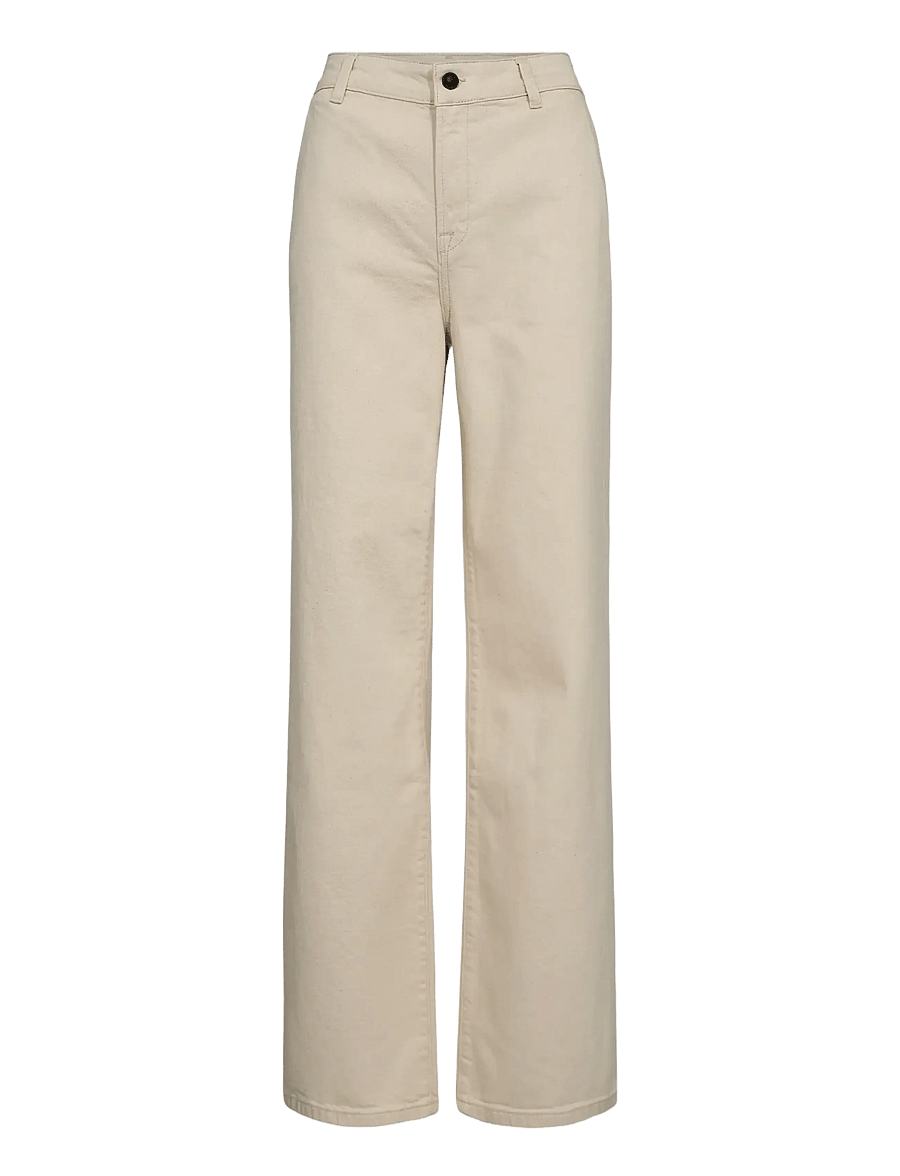 IVY Copenhagen - IVY-Augusta French Jeans Wash Ecru - brede jeans - ecru - 1