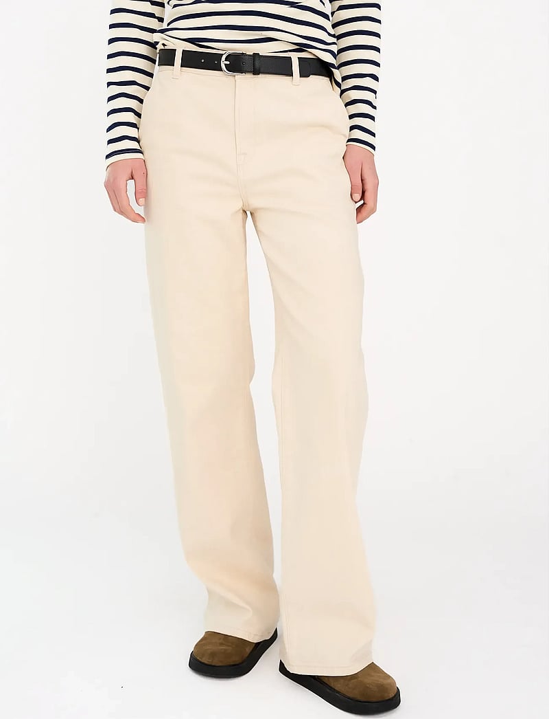 IVY Copenhagen - IVY-Augusta French Jeans Wash Ecru - brede jeans - ecru - 3