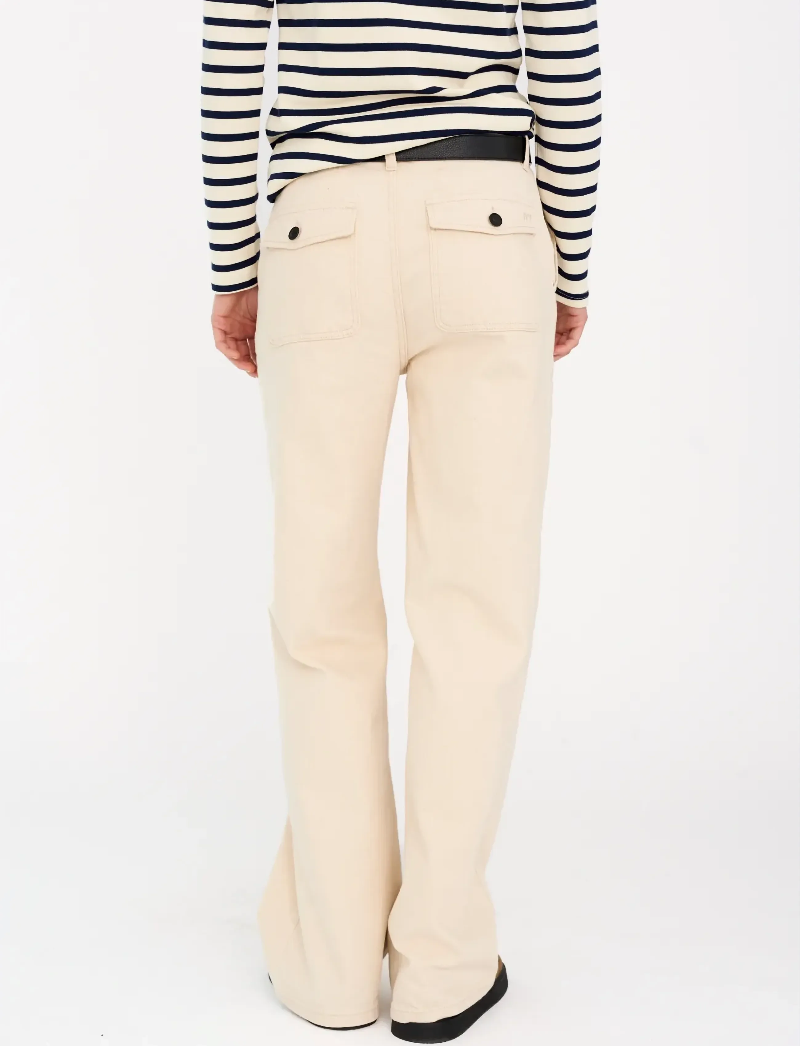 IVY Copenhagen - IVY-Augusta French Jeans Wash Ecru - brede jeans - ecru - 4