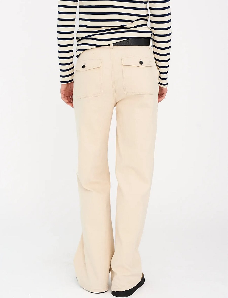 IVY Copenhagen - IVY-Augusta French Jeans Wash Ecru - brede jeans - ecru - 4