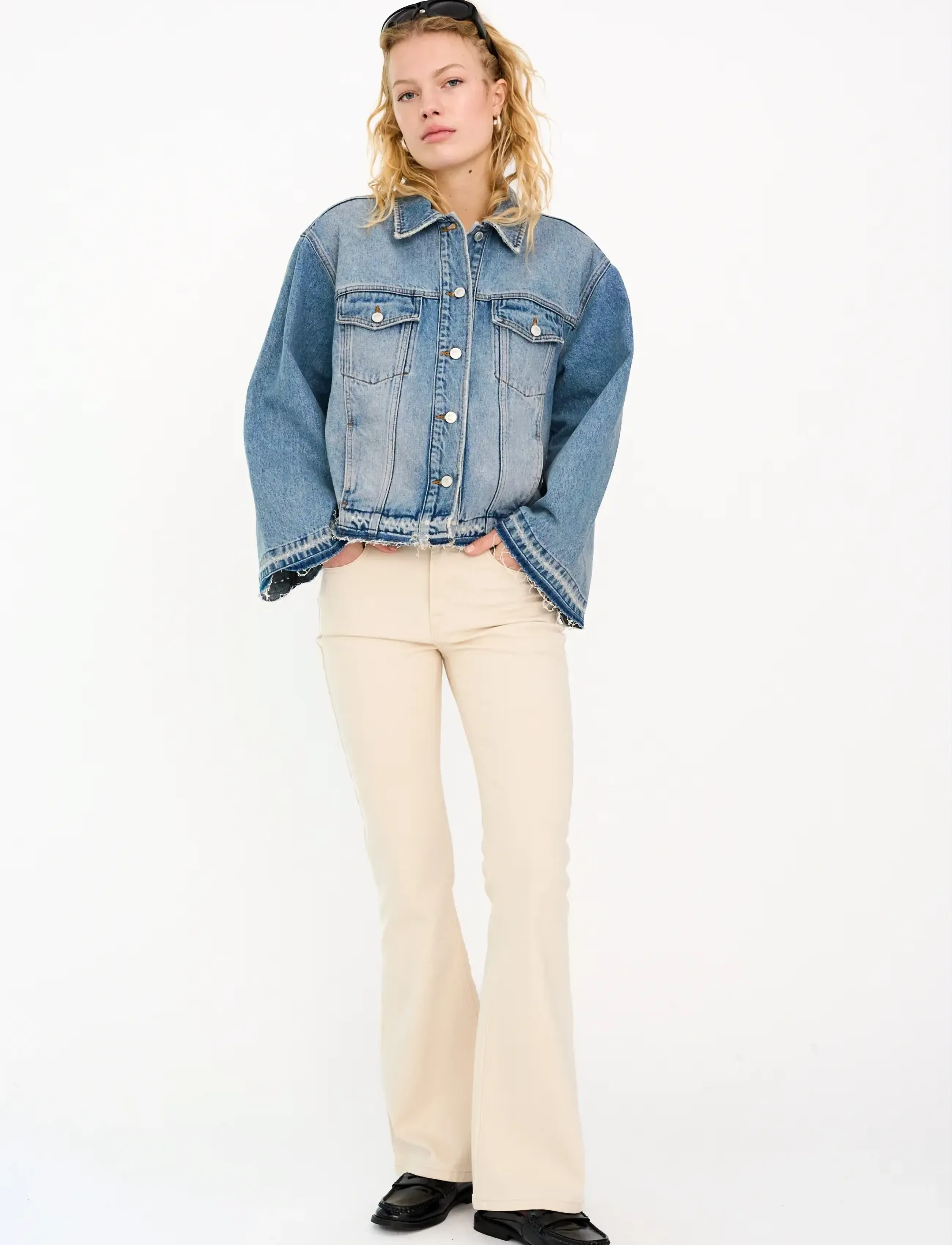 IVY Copenhagen IVY-Charlotte Jeans Wash Ecru - Jeansmode - ECRU / beige