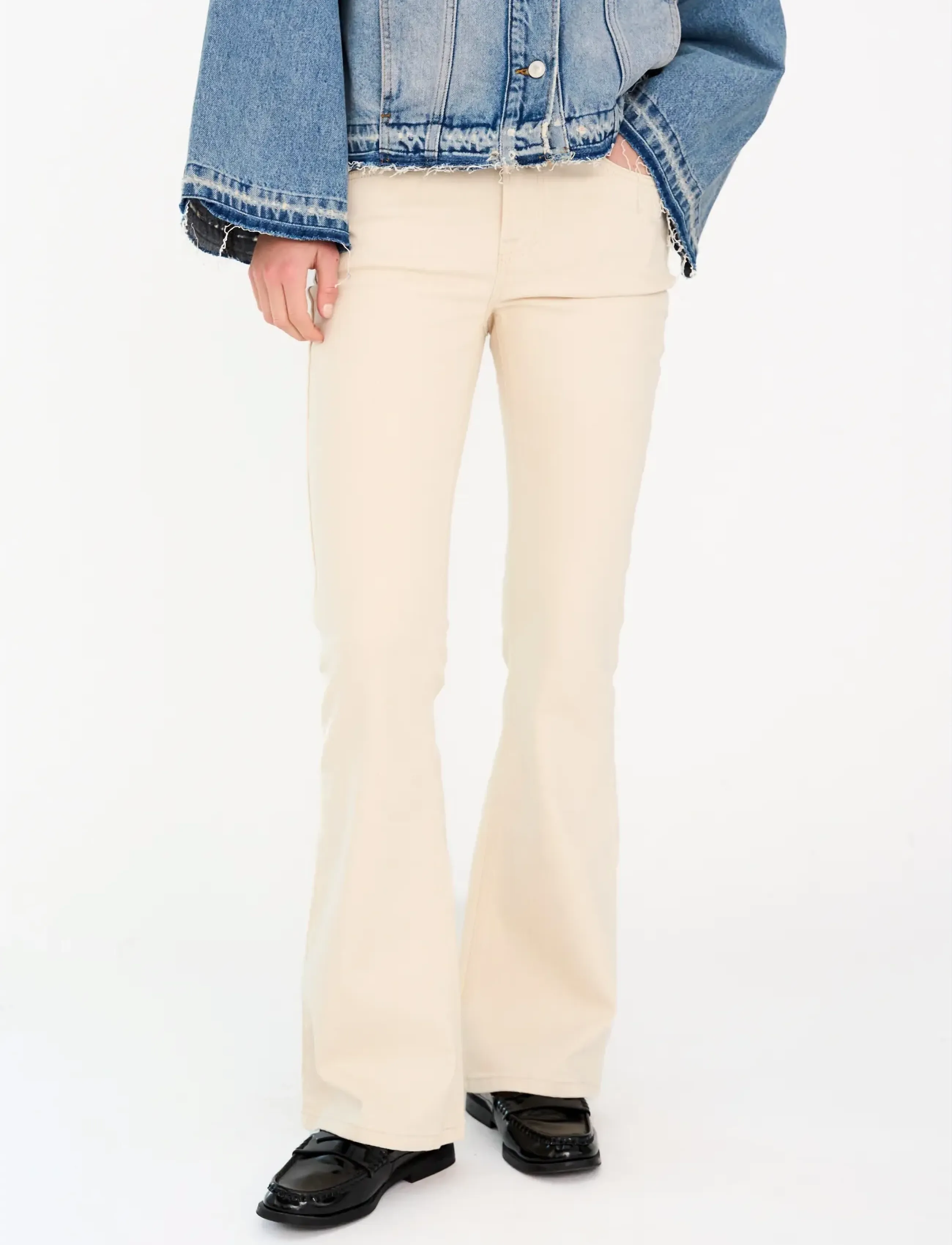 IVY Copenhagen - IVY-Charlotte Jeans Wash Ecru - bootcut-jeans - ecru - 3