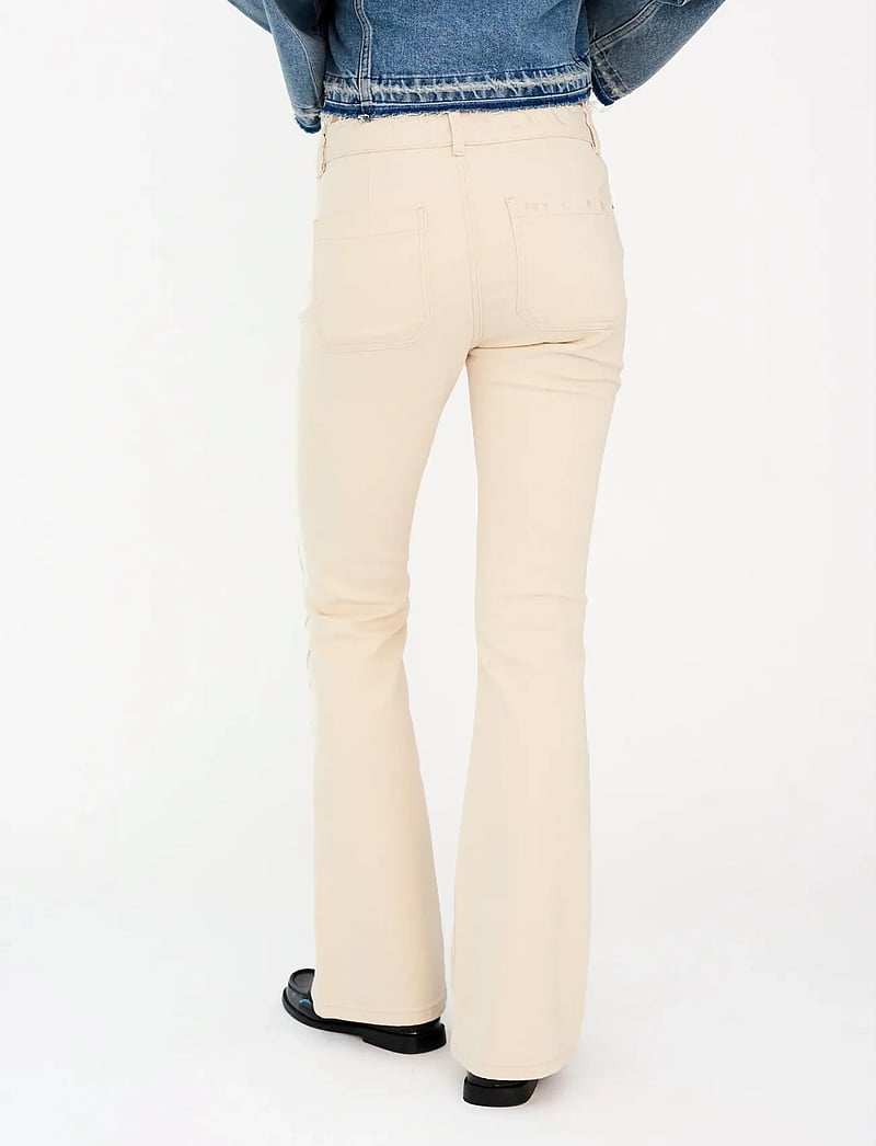 IVY Copenhagen - IVY-Charlotte Jeans Wash Ecru - bootcut jeans - ecru - 4