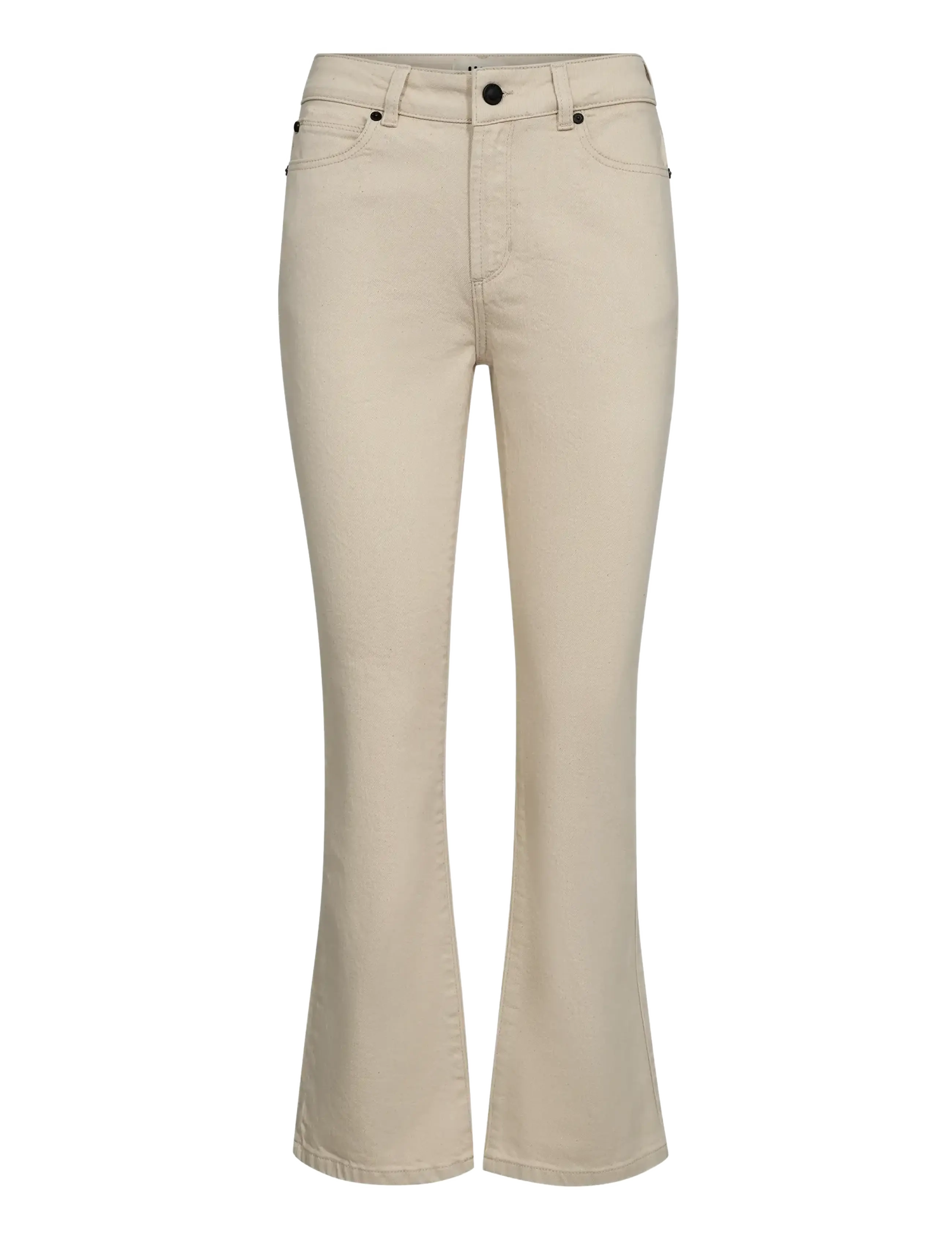 IVY COPENHAGEN Ivy-Johanna Kick Flare Jeans Wash E Beige - 27x26 - Damen