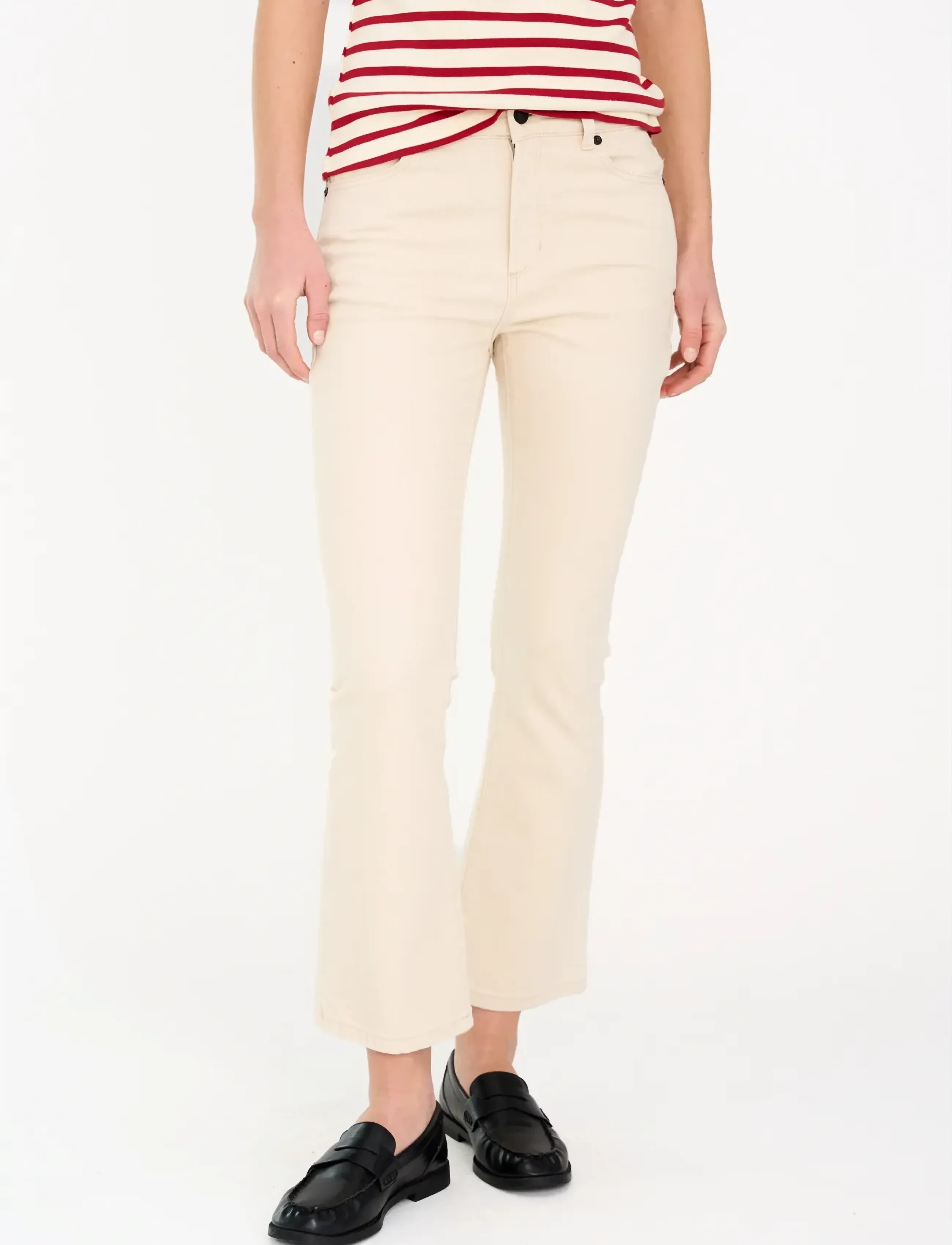 IVY Copenhagen - IVY-Johanna Kick Flare Jeans Wash E - jeans bootcut - ecru - 3