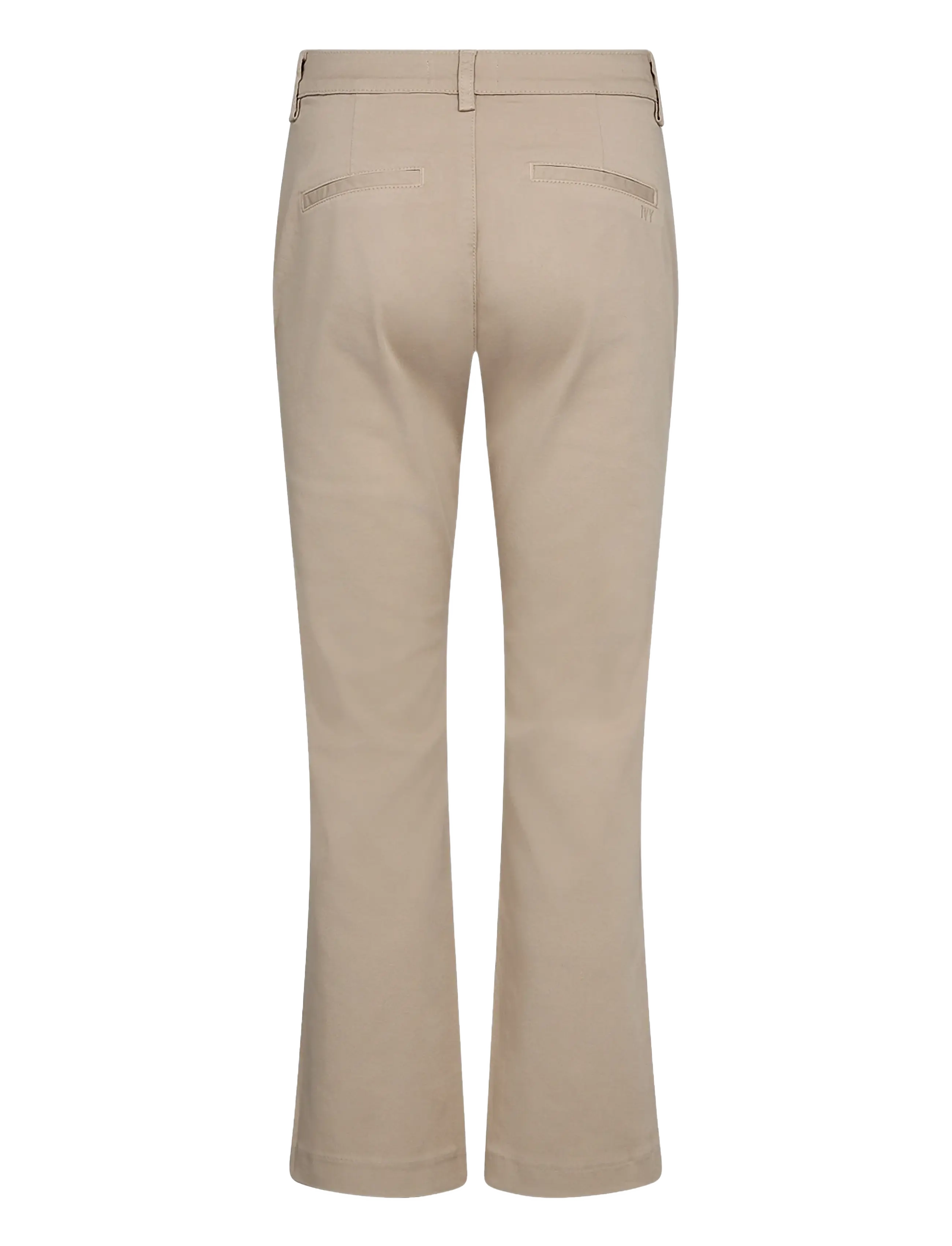IVY Copenhagen - IVY-Karmey French Kick Flare - pantalons évasés - stone beige - 2