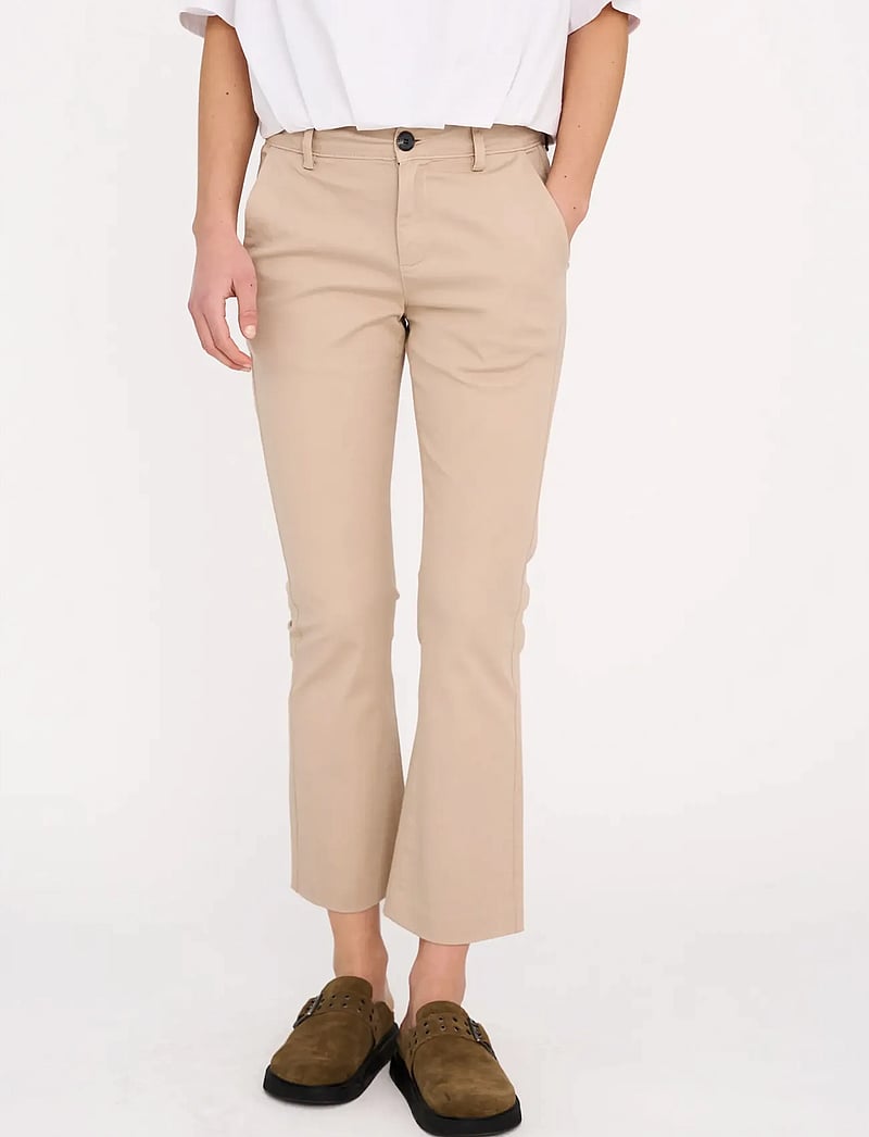 IVY Copenhagen - IVY-Karmey French Kick Flare - schlaghose - stone beige - 3