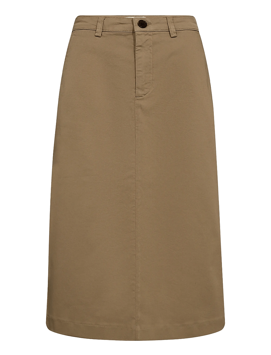 IVY Copenhagen - IVY-Karmey French Skirt - midi-röcke - dark desert - 1