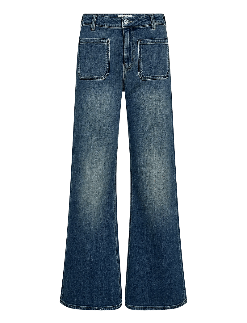 IVY Copenhagen - IVY-Abigail 70´s Jeans Wash Turin - schlaghosen - denim blue - 1