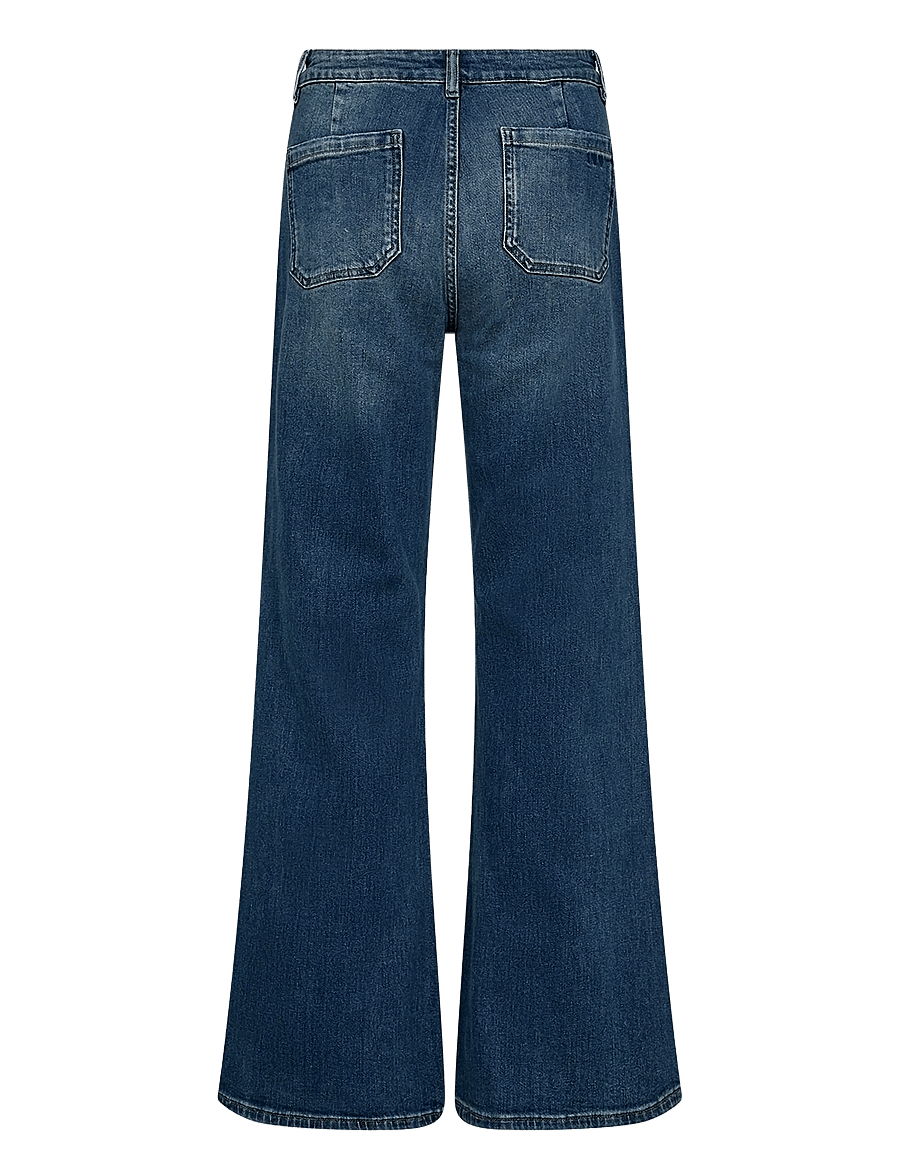 IVY Copenhagen - IVY-Abigail 70´s Jeans Wash Turin - alt laiad teksad - denim blue - 2