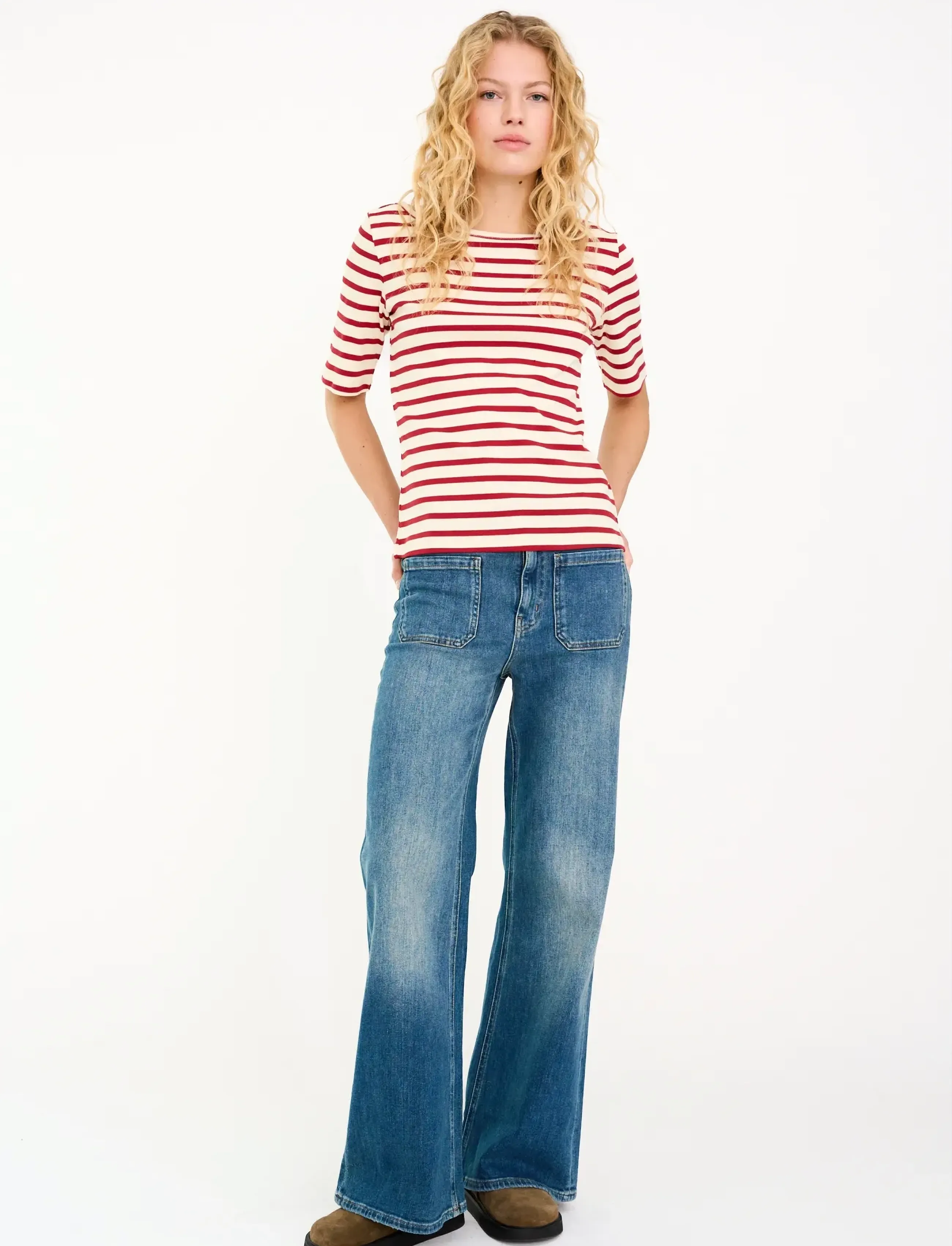 IVY Copenhagen IVY-Abigail 70´s Jeans Wash Turin - Transitional Layering - DENIM BLUE / blue