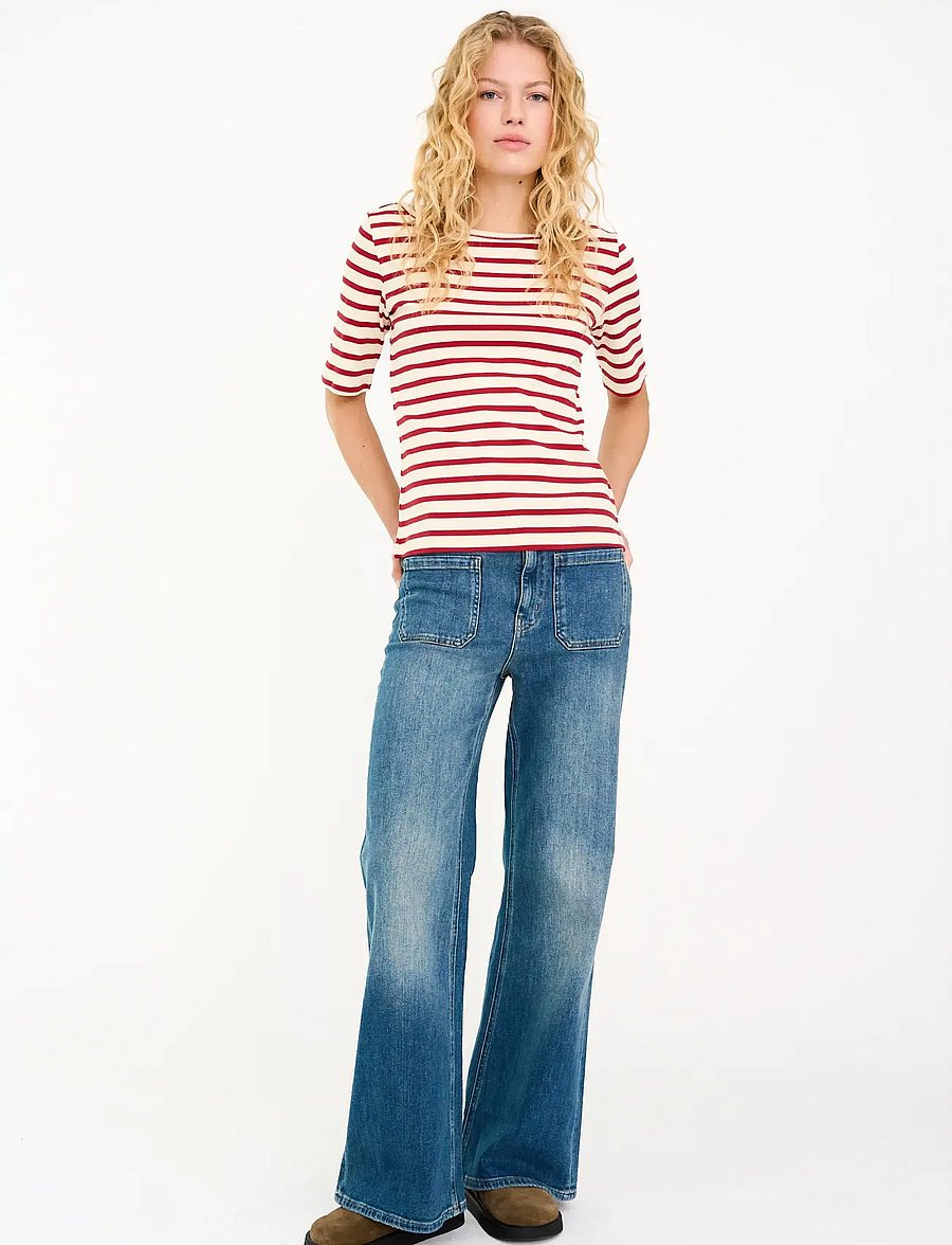 IVY Copenhagen - IVY-Abigail 70´s Jeans Wash Turin - alt laiad teksad - denim blue - 0