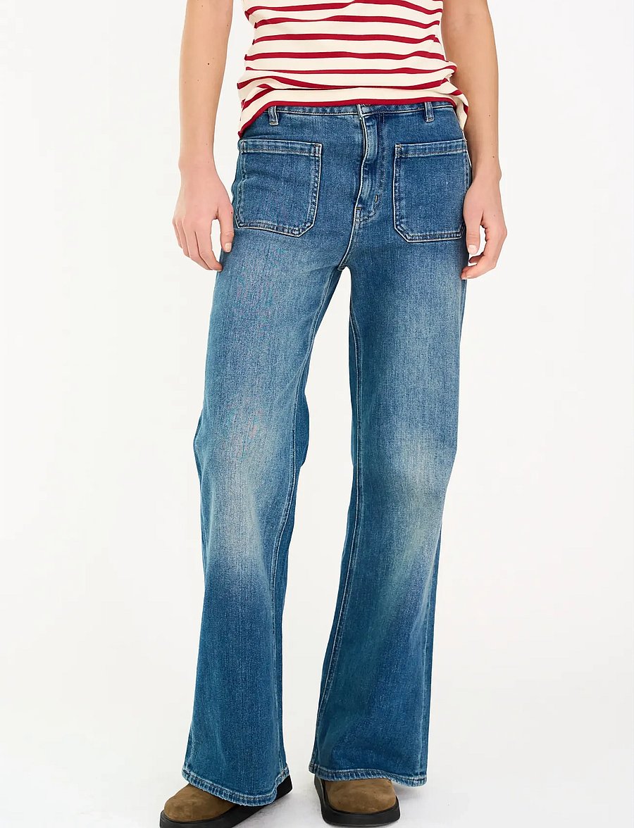 IVY Copenhagen - IVY-Abigail 70´s Jeans Wash Turin - alt laiad teksad - denim blue - 3