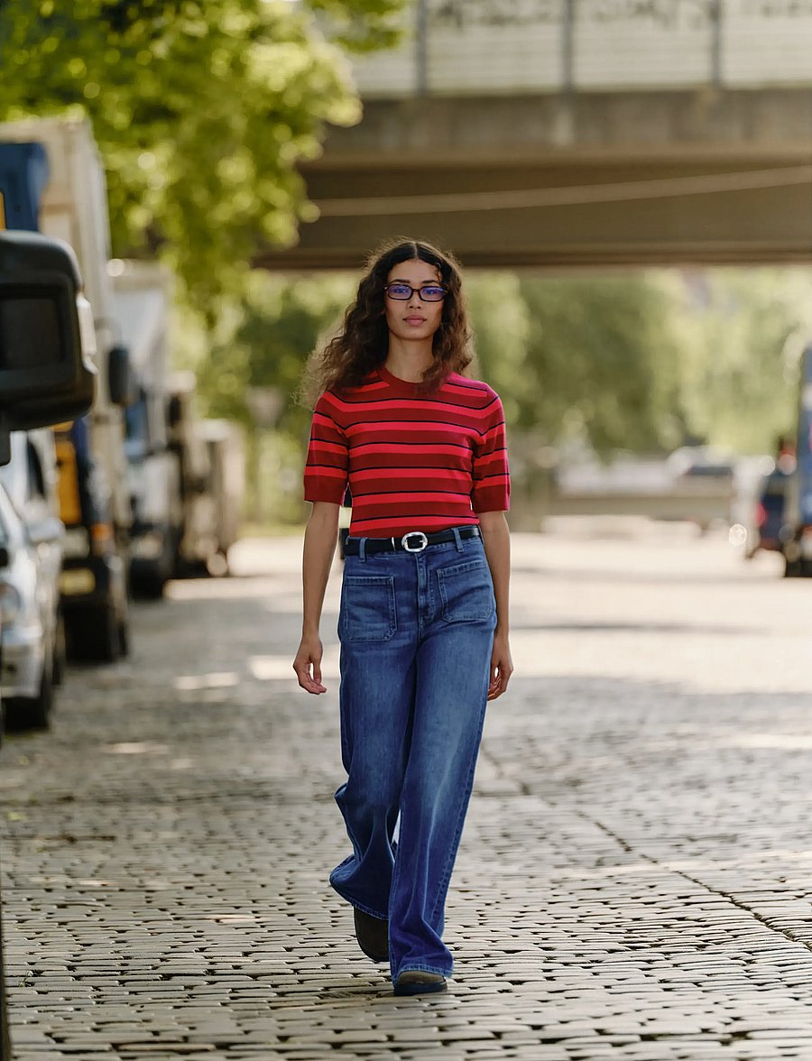 IVY Copenhagen - IVY-Abigail 70´s Jeans Wash Turin - alt laiad teksad - denim blue - 5