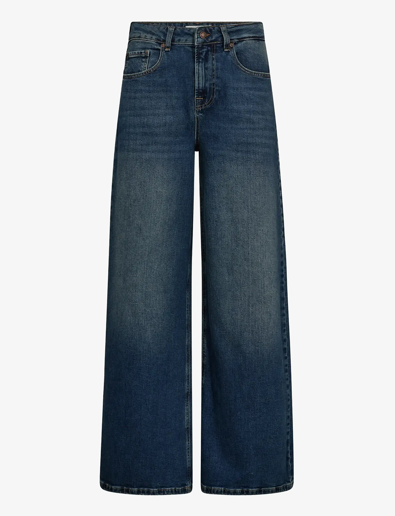 IVY Copenhagen - IVY-Alina Flare Wide Jeans Wash Add - brede jeans - denim blue - 1