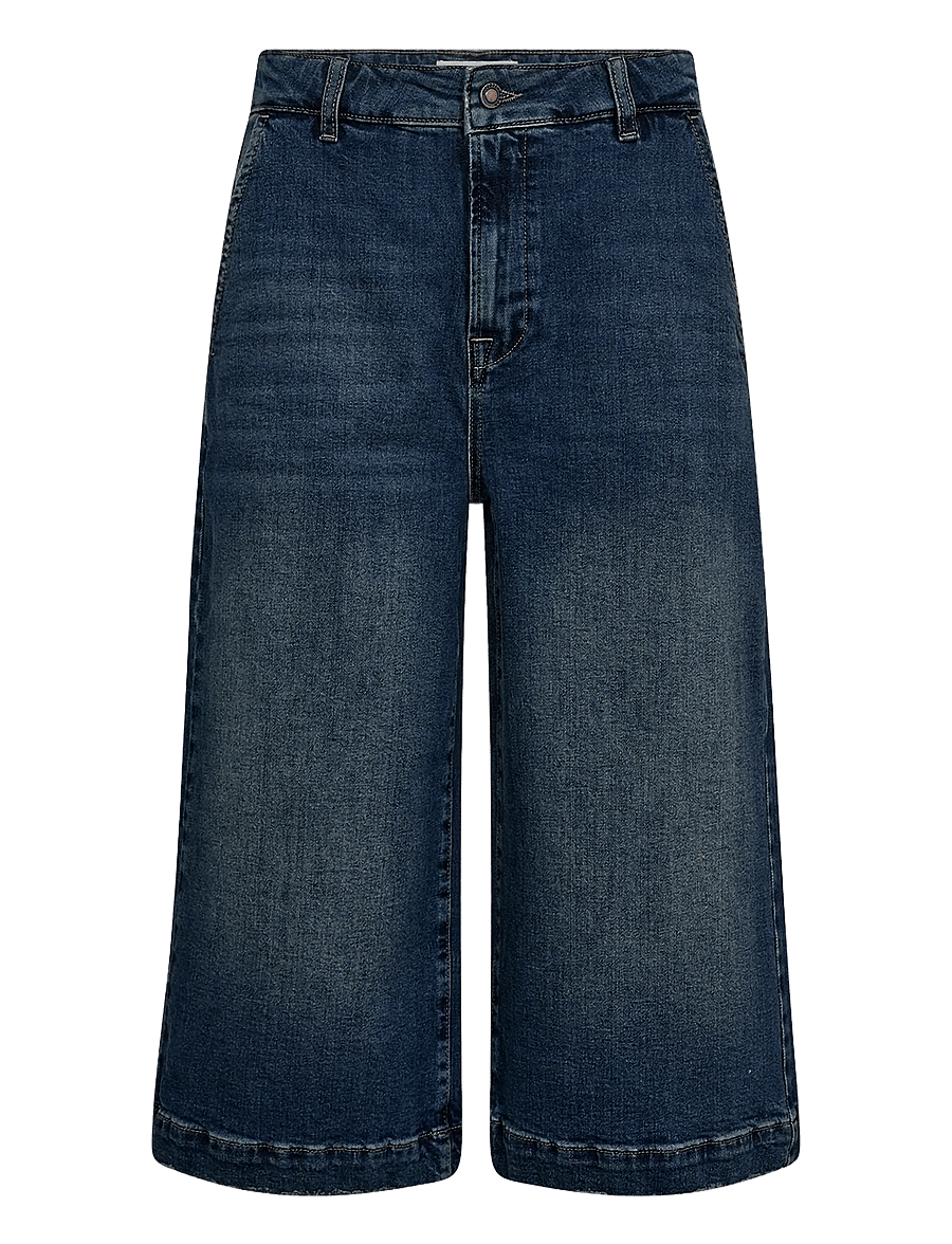 IVY Copenhagen - IVY-Augusta French Culotte Wash Add - jupes-culottes - denim blue - 1