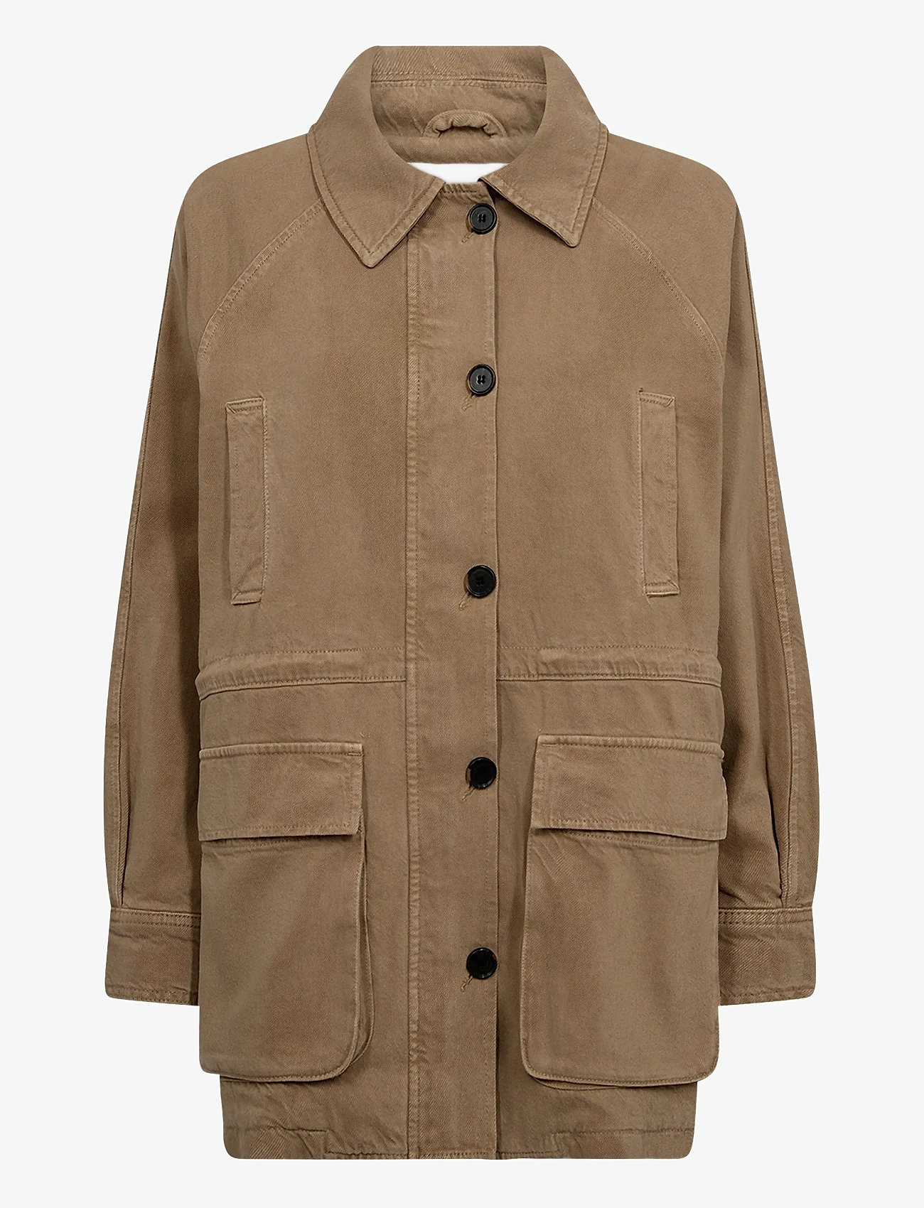 IVY Copenhagen - IVY-Daphne Barn Jacket - kevadjoped - dark forrest green - 1