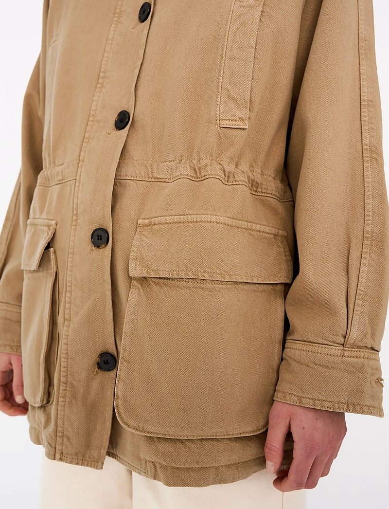 IVY Copenhagen - IVY-Daphne Barn Jacket - kevadjoped - dark forrest green - 4