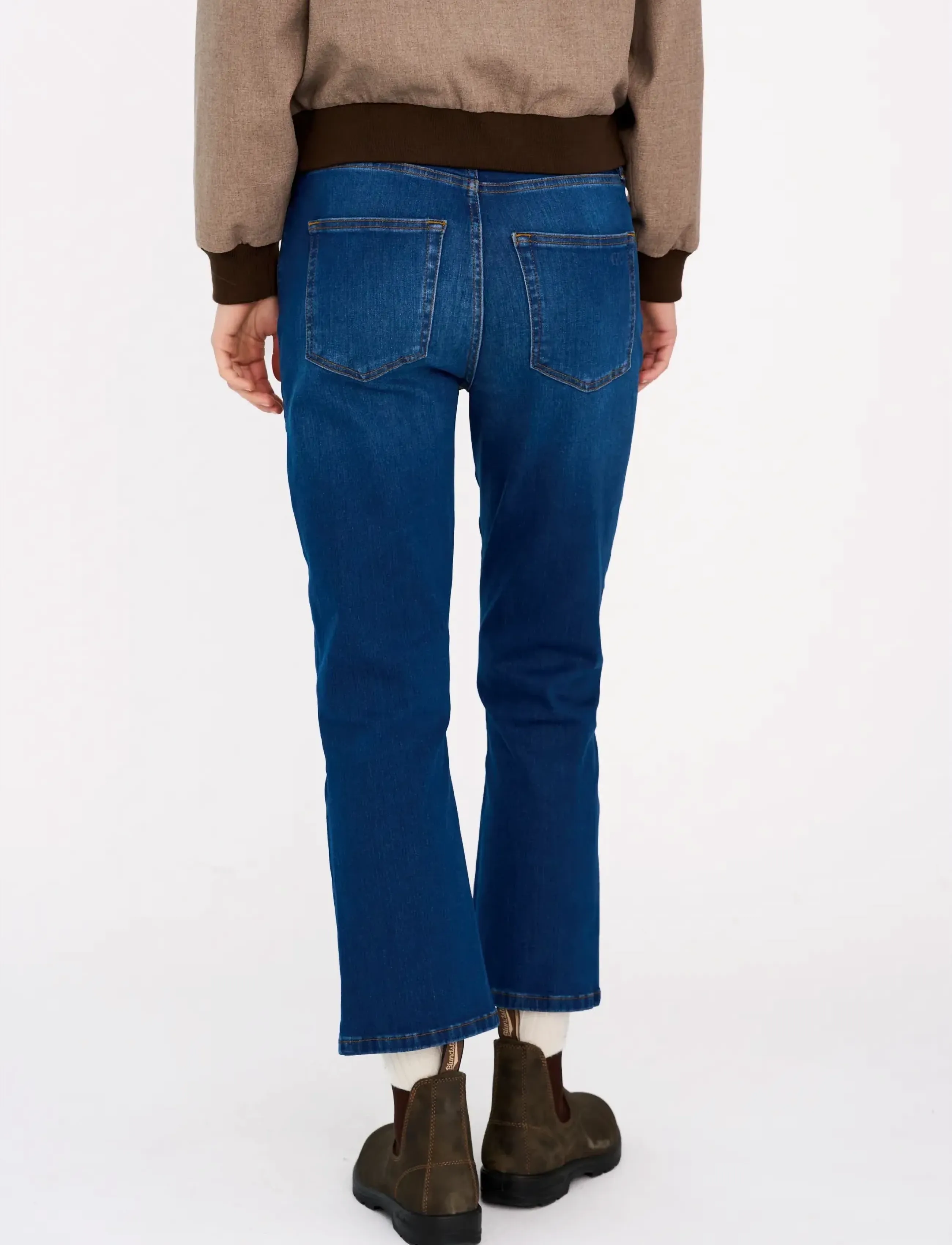 IVY Copenhagen - IVY-Frida Cropped Jeans Wash Cayenn - jeans évasés - denim blue - 4