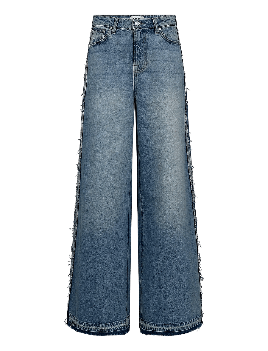 IVY Copenhagen - IVY-Funky Tyla Jeans Wash Watford - pantalons larges - denim blue - 1