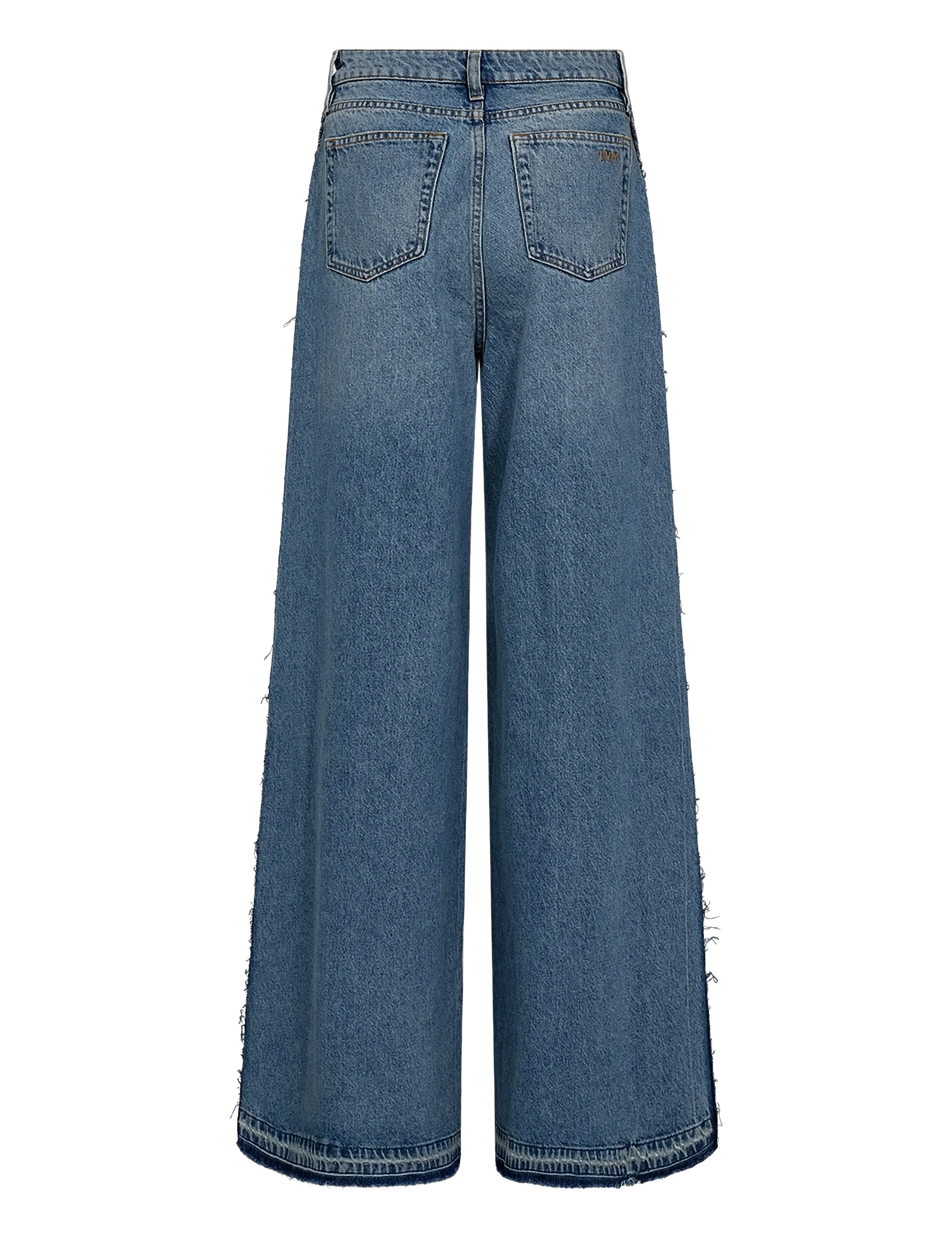 IVY Copenhagen - IVY-Funky Tyla Jeans Wash Watford - pantalons larges - denim blue - 2